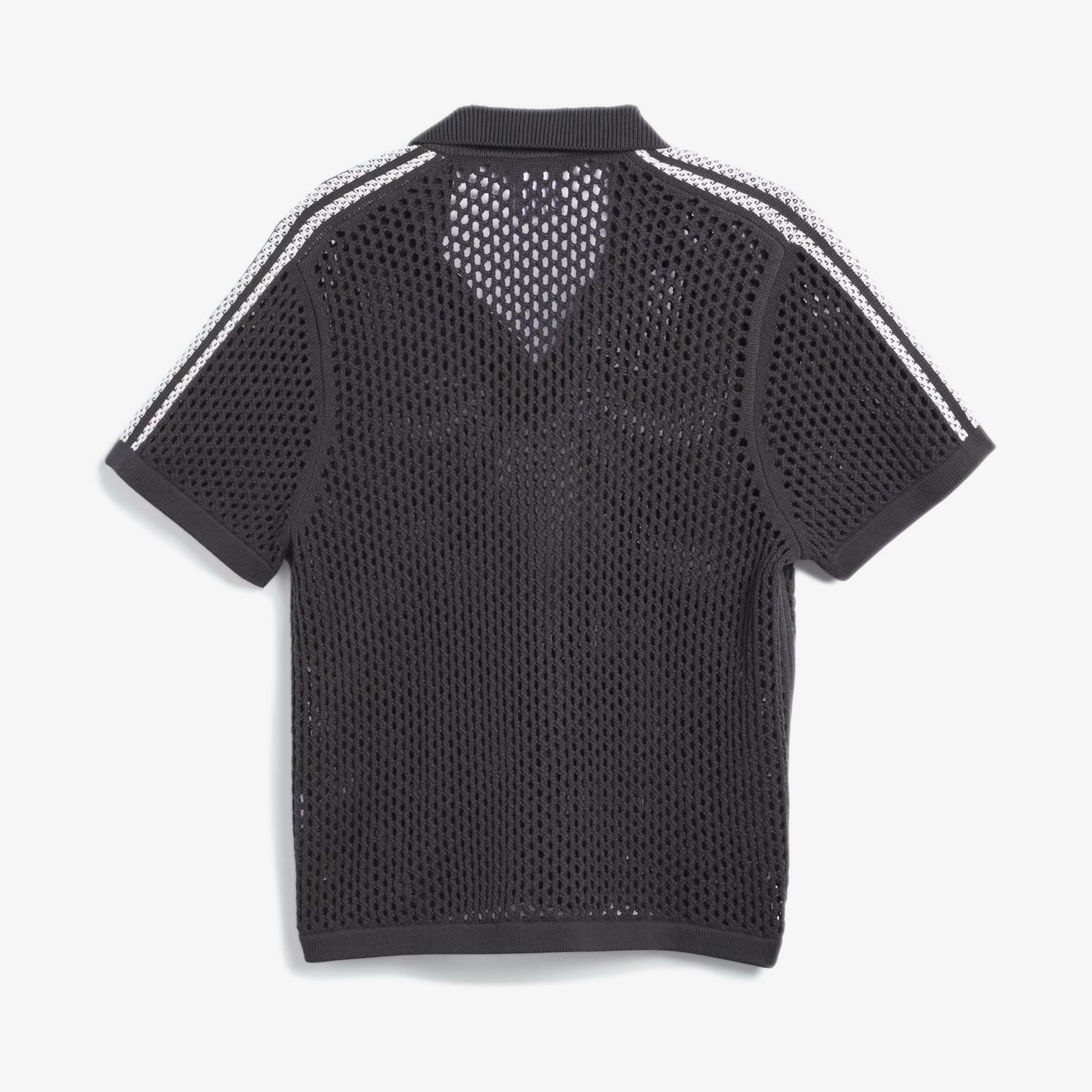 Adidas Originals | Clot Crochet Polo By Edison Chen { Carbon - view 2