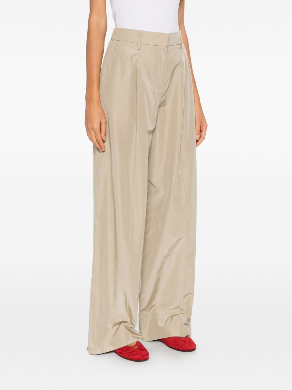 Forte Forte Cotton blend trousers – 52% Polyester 48% Cotton - view 2