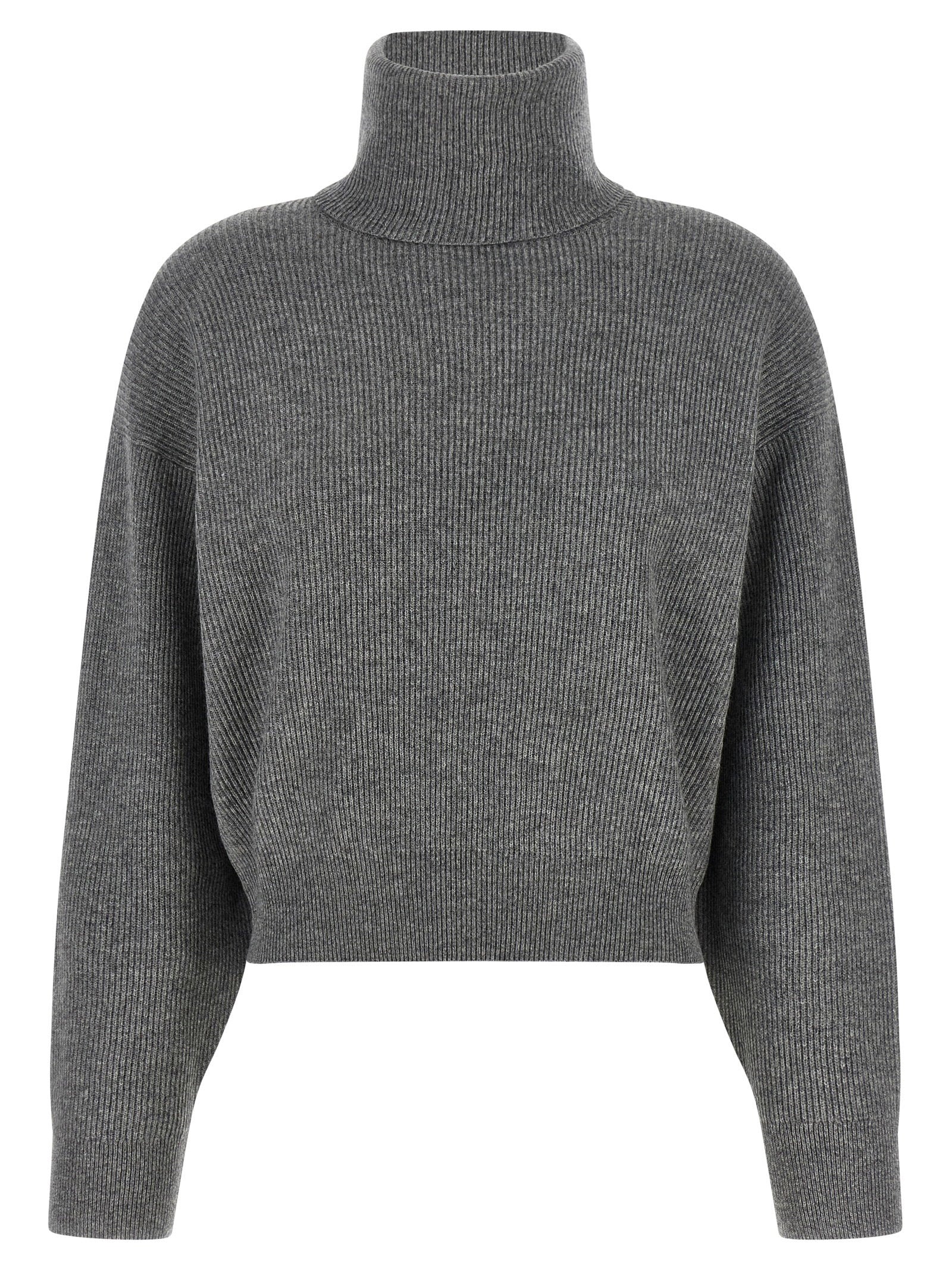 Brunello Cucinelli English Ribbed Sweater – 60% wv, 30% ws, 10% se
