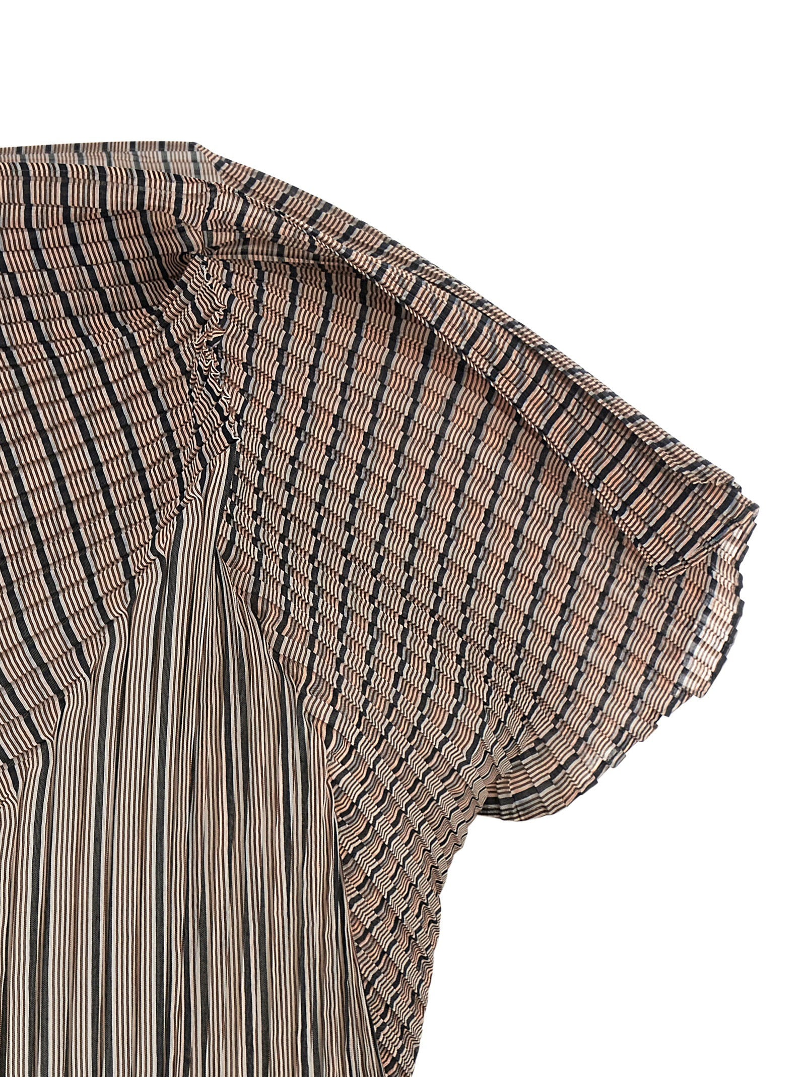 Issey Miyake Generic Stripes (machine Pleats) Top - view 3