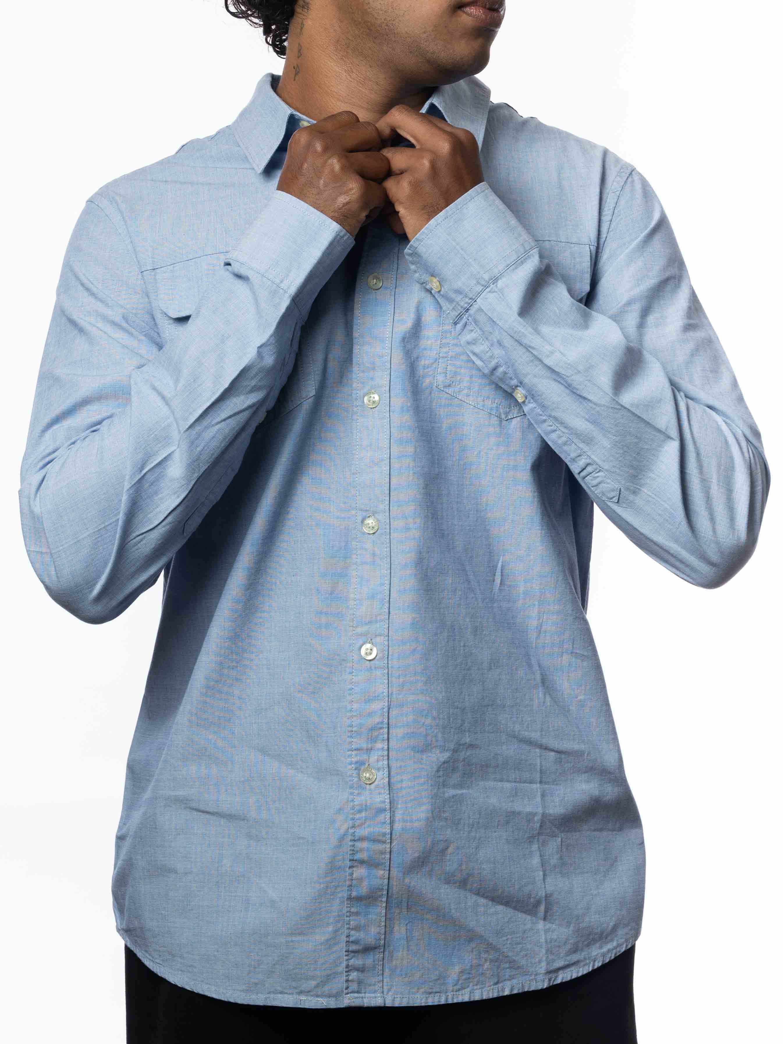 Mossimo Blue Shirt