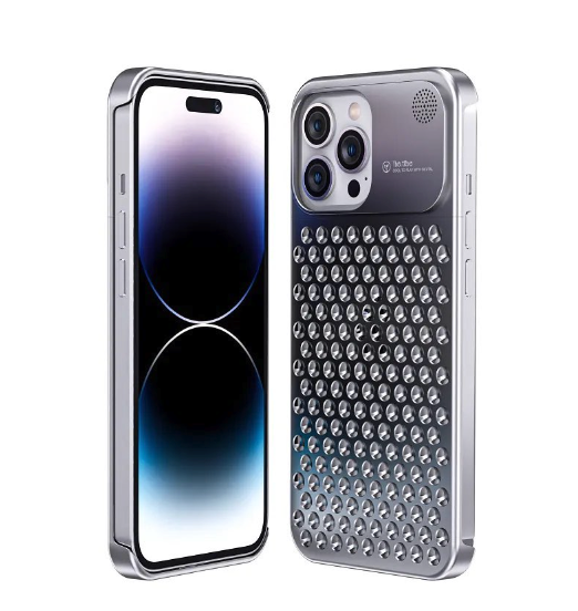 Apple iPhone 14 Series Aero Mesh ® Metallic Hybrid Case