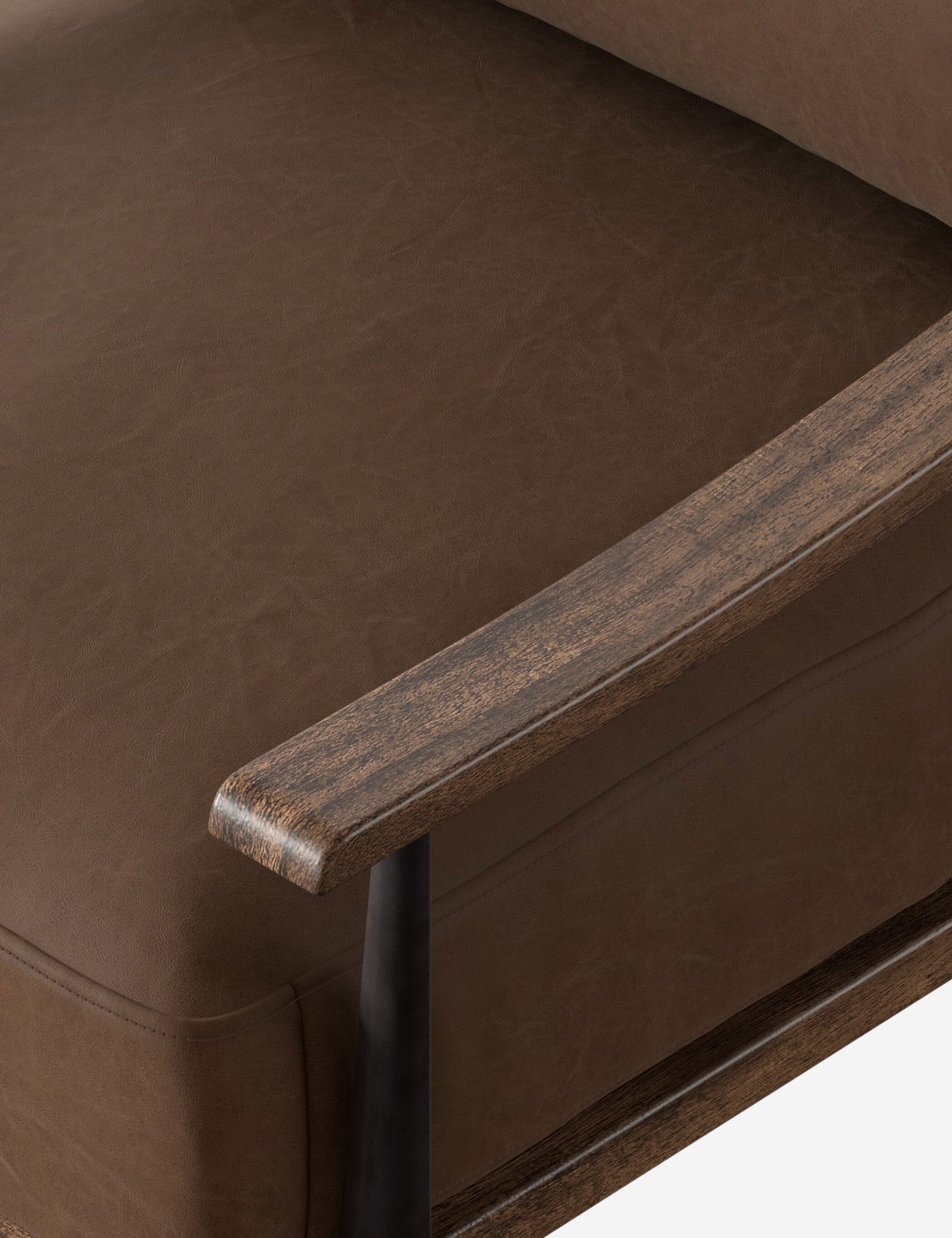 Lulu and Georgia Cedric Accent Chair – Cigar - view 9