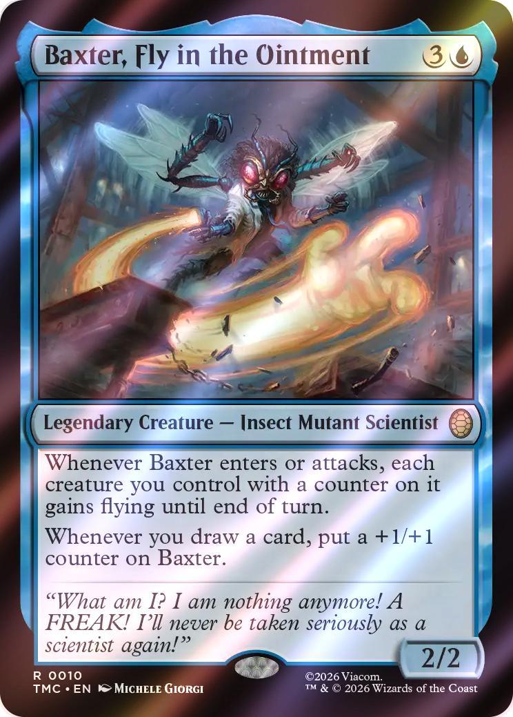 Ointment 10 teenage – Magic Baxter, Fly in the Ointment [10] [Teenage Mutant Ninja Turtles Eternal] [Surge Foil]