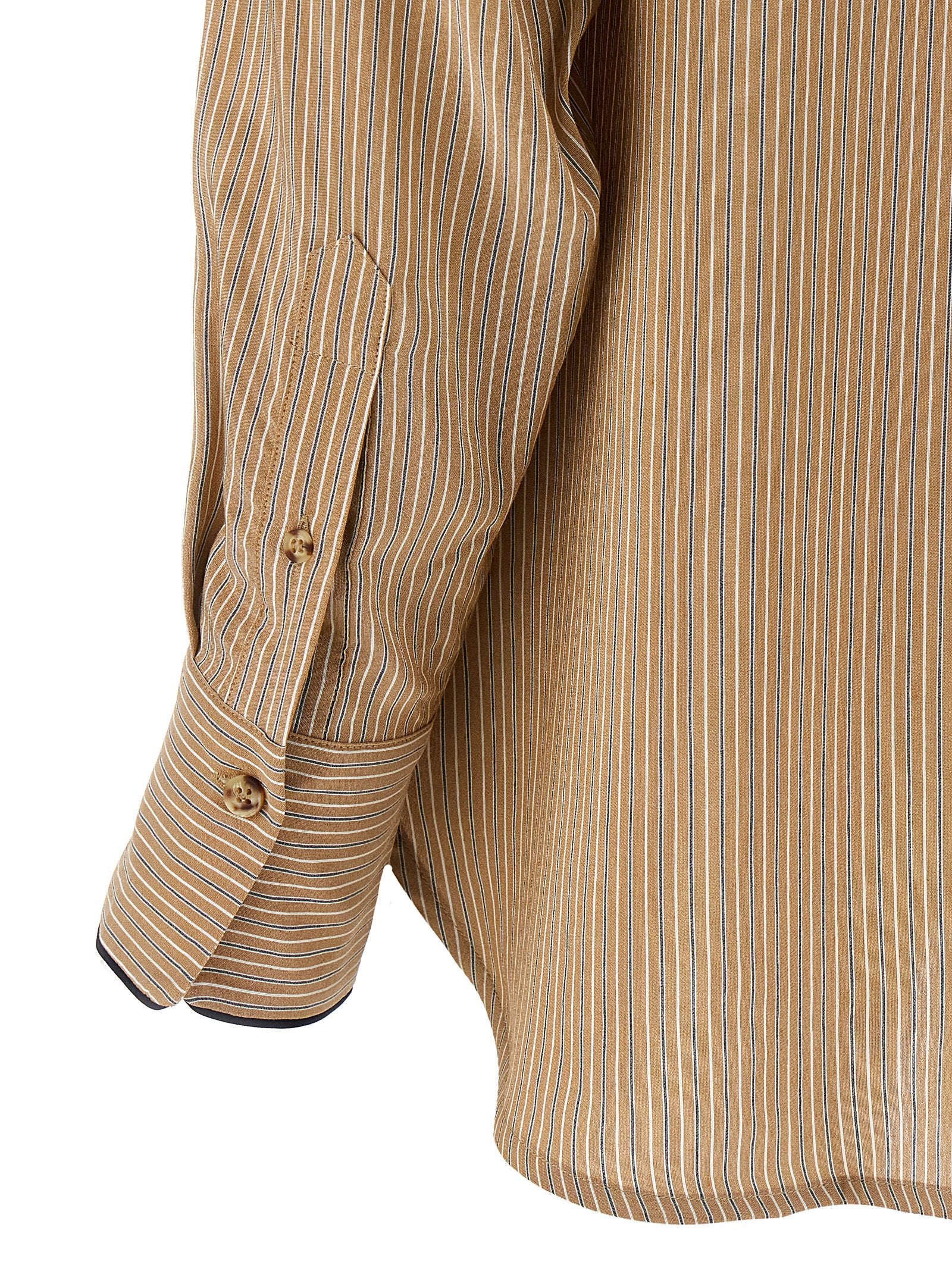 Victoria Beckham Piping Detail Pyjama Shirt – 70% viscose, 30% silk - view 4