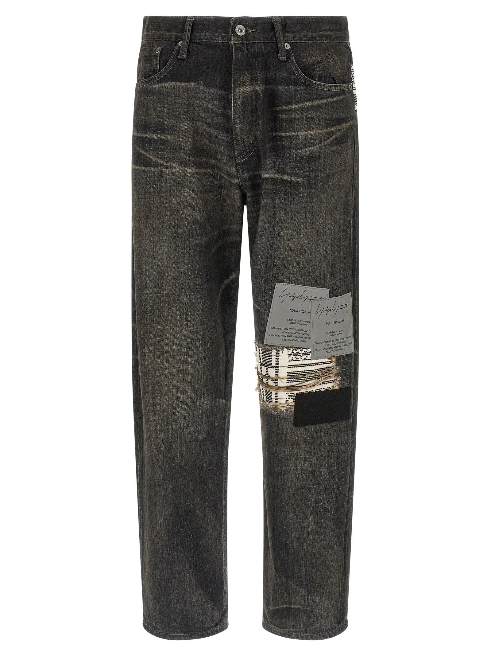 Yohji Yamamoto Savege Denim Jeans × Nh – 100% cotton