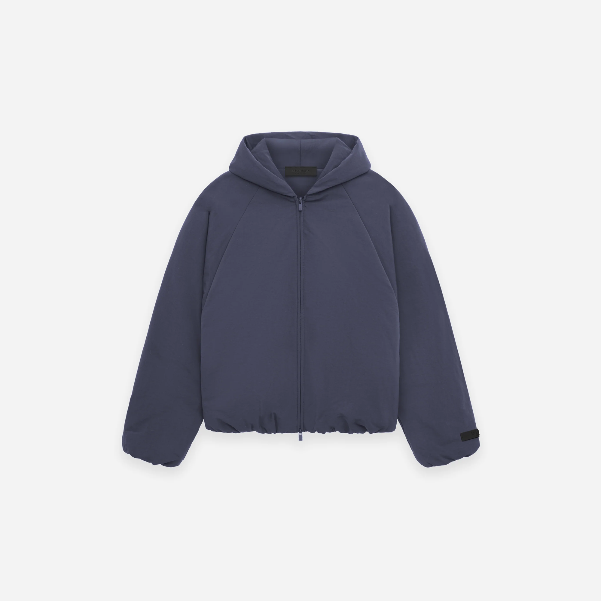 Fear Of God Essentials SS25 Military Nylon Hooded Bomber Marine