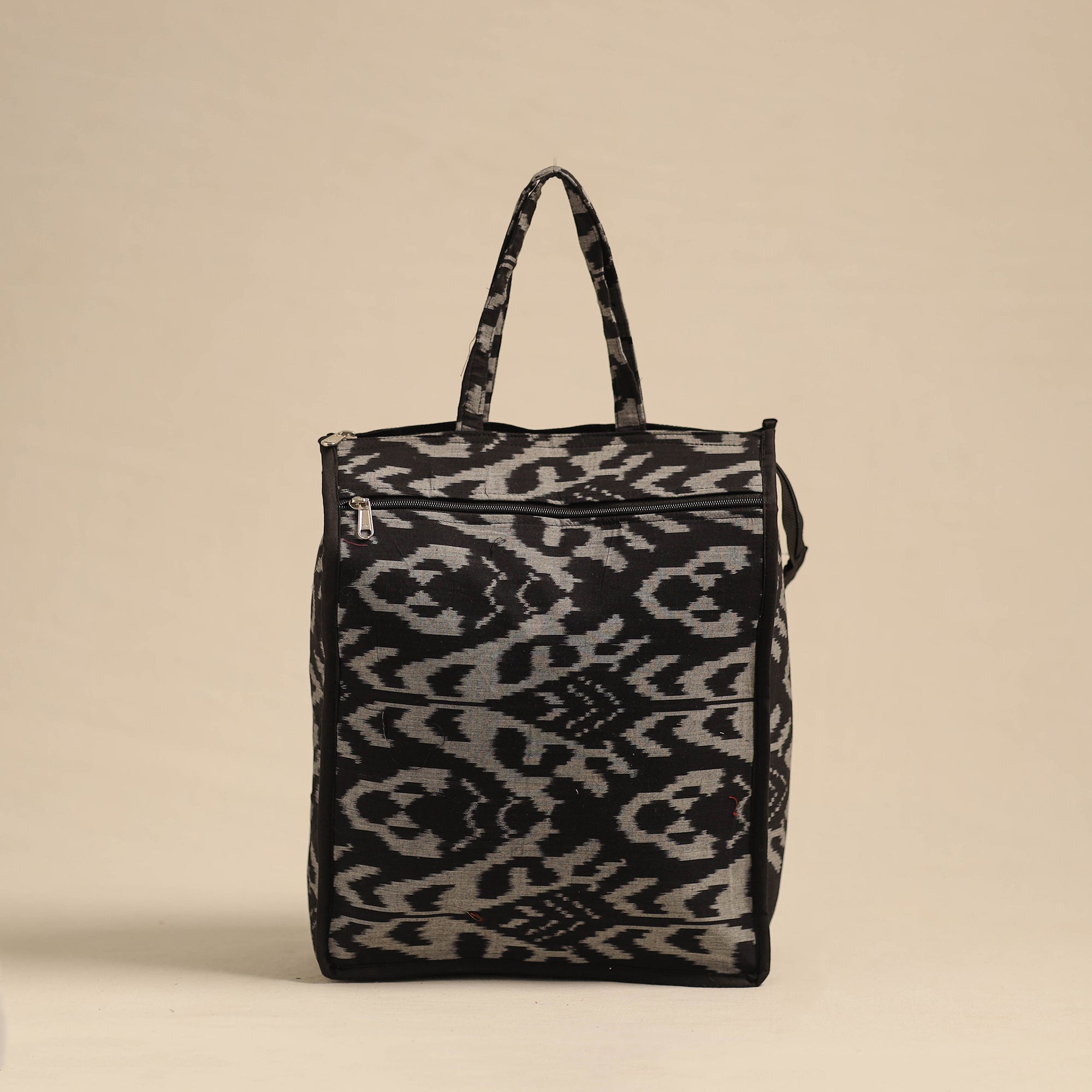 NOORI BAZAR Black - Eco-Friendly Handmade Cotton Handbag for Women 23
