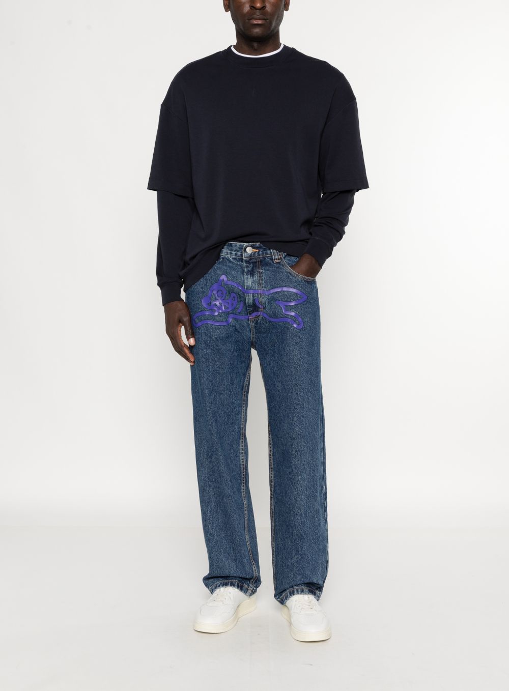 Icecream Running Dog denim jeans – Cotton 100% - view 3