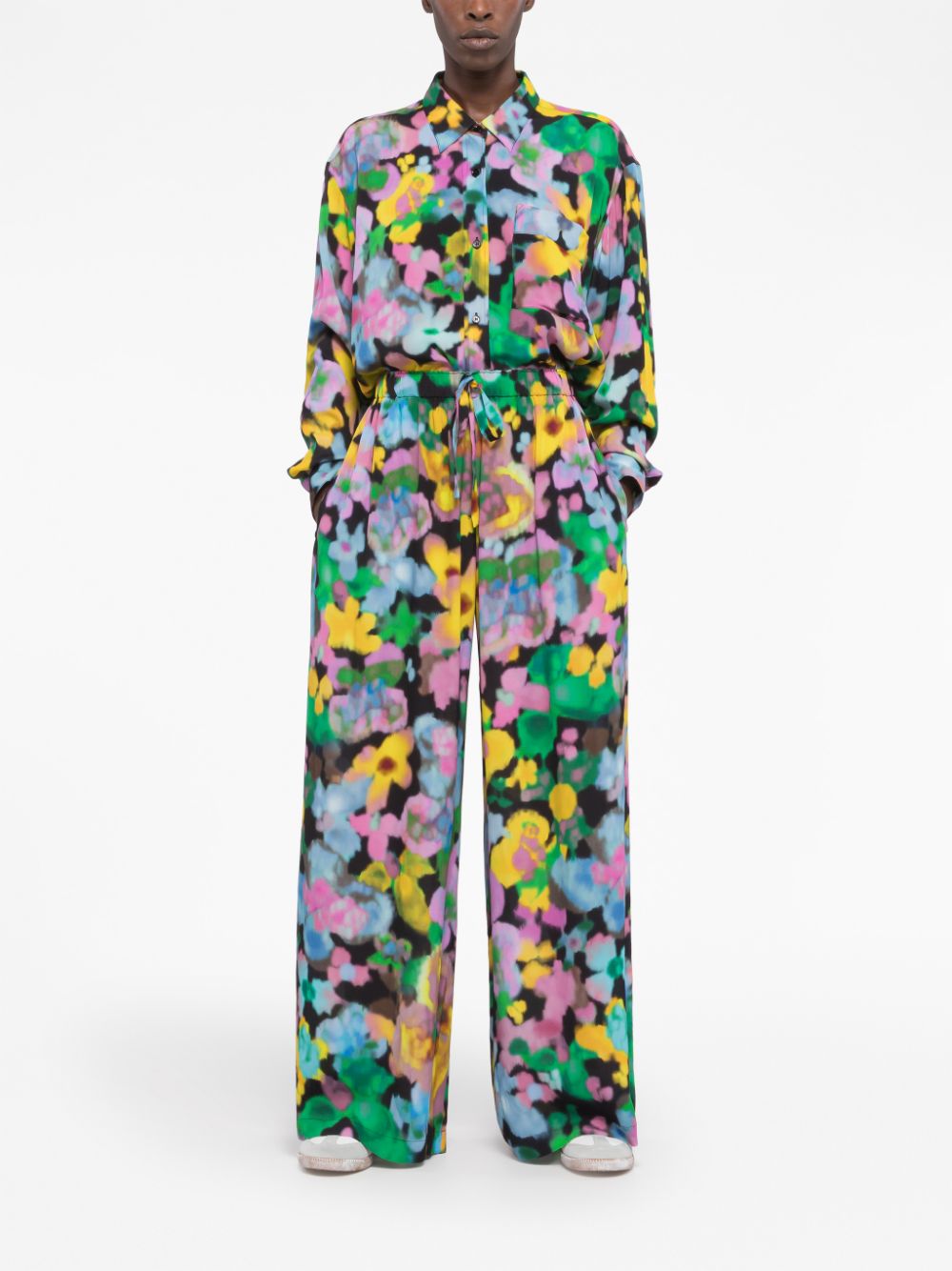 Az Factory With Lutz Huelle Printed pyjamas trousers - view 2