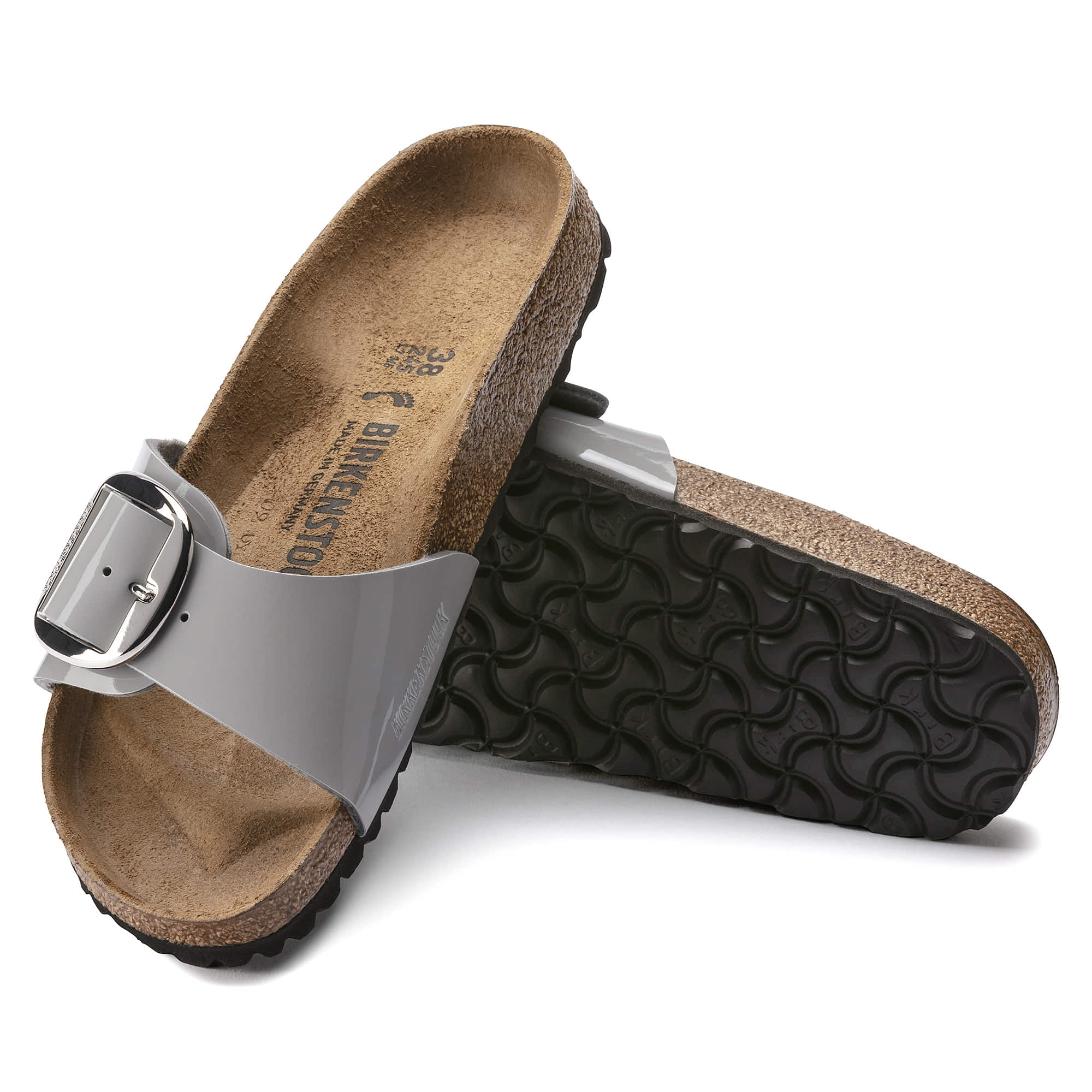 Birkenstock Madrid Big Buckle Birko-Flor Patent