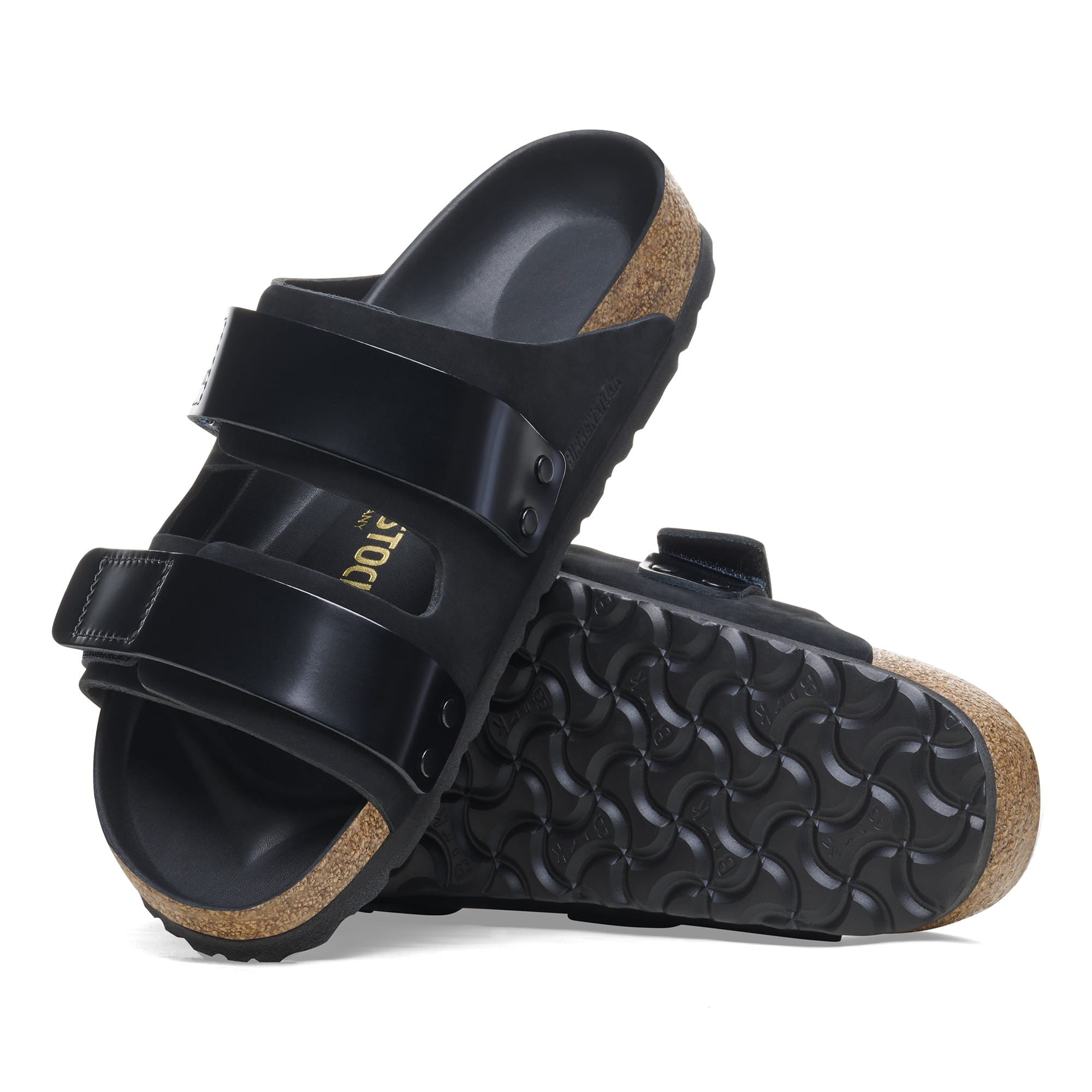 Birkenstock Uji Nubuk Leather – Black Black