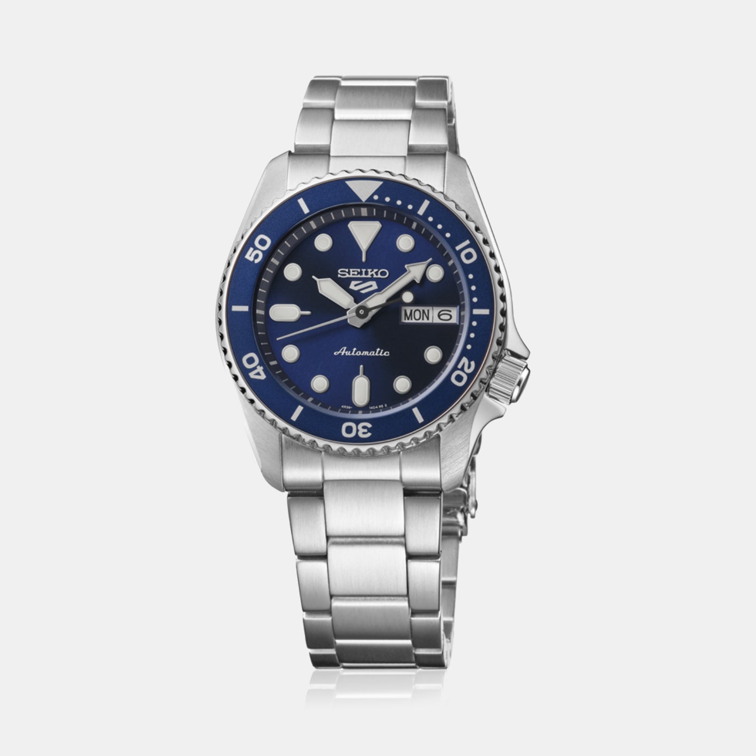 Seiko 5 Sports Men Automatic Blue Dial Analog Stainless Steel Watch SRPL77K1