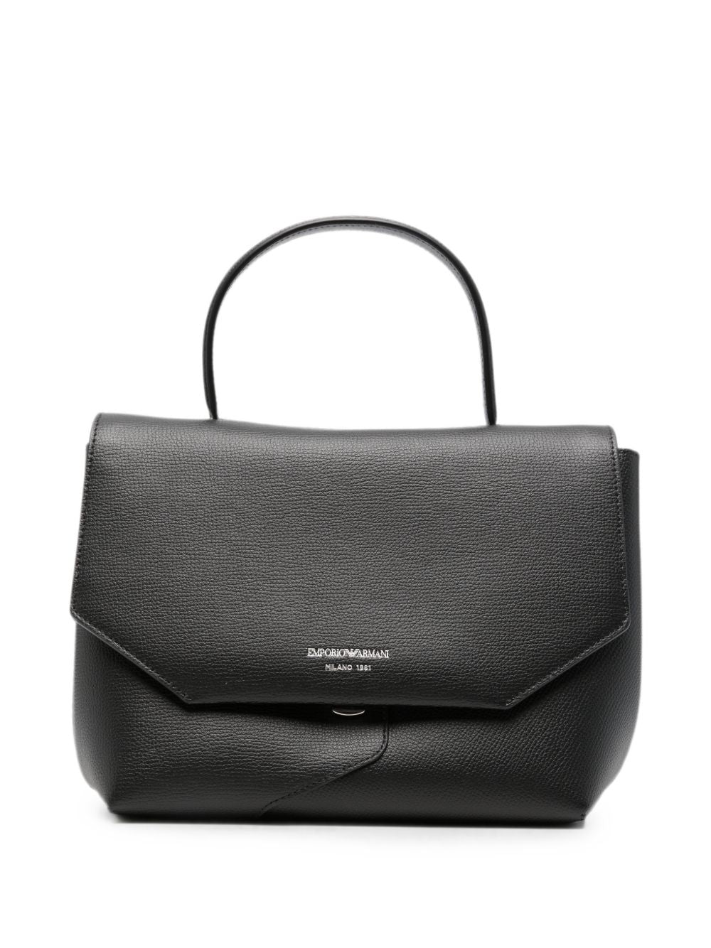 Emporio Armani Leather Foldover Bag – 100% Bovine Leather