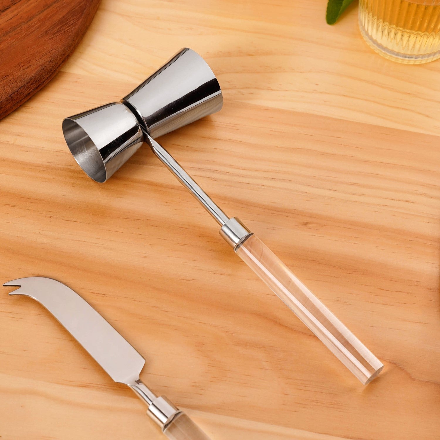 Nestasia Contemporary Chic 4 Piece Stainless Steel Bar Tool Set - view 7