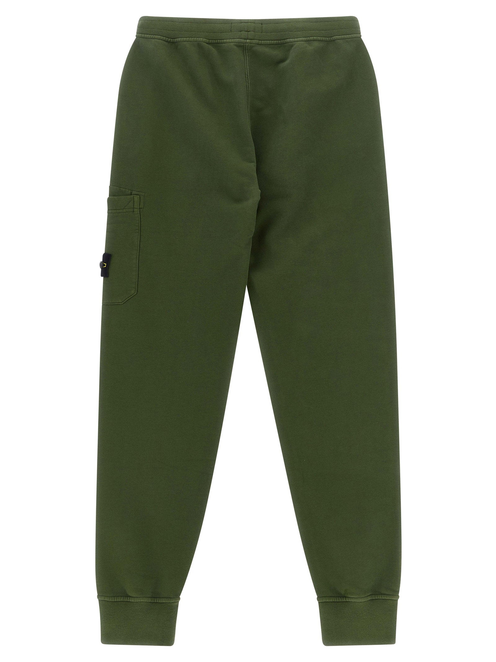 Stone Island Junior Badge Logo Cargo Joggers – 100% cotton - view 2