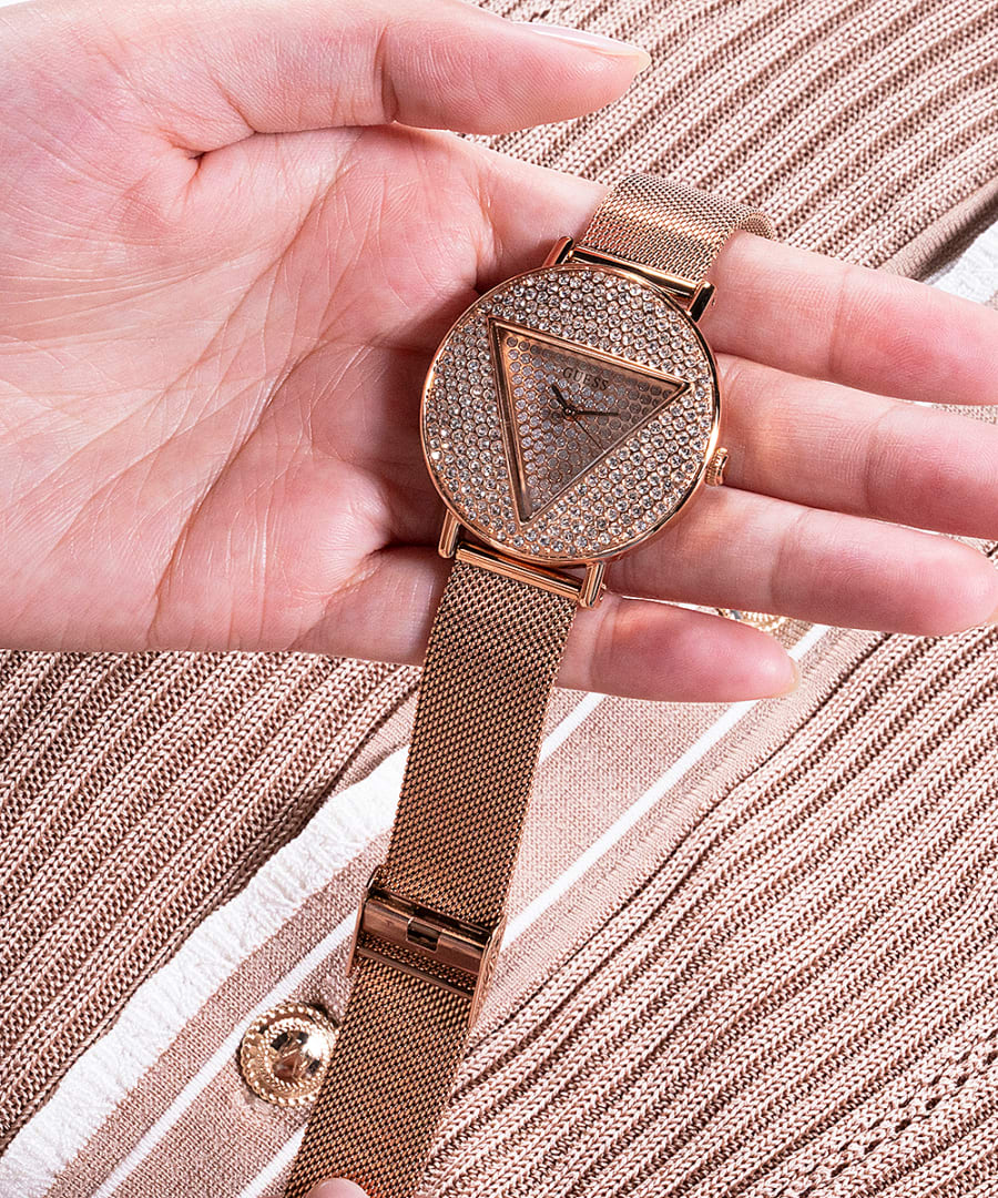 Guess Iconic Rose Gold Dial Women 36mm - view 2