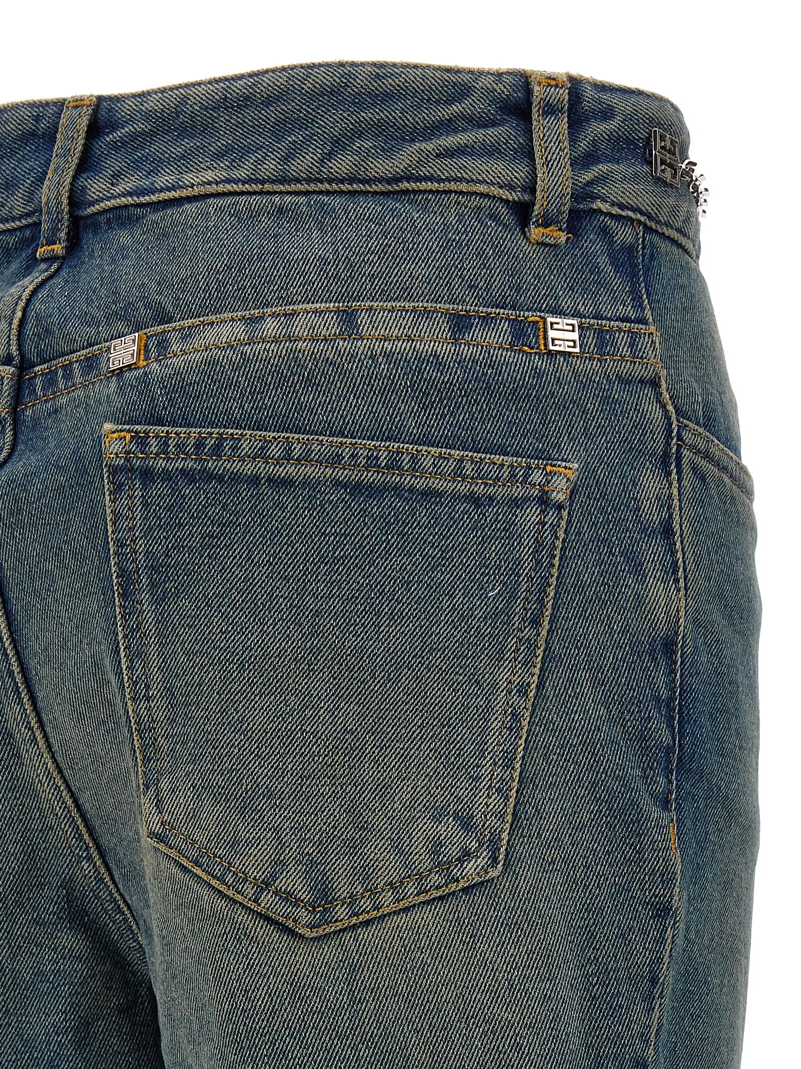 Givenchy Chain Jeans With Logo – 100% cotton - view 4