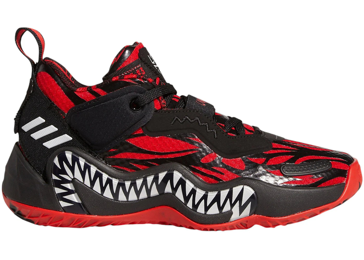 D o n – adidas D.O.N. Issue #3 Marvel Venom Carnage Black Vivid Red (GS)