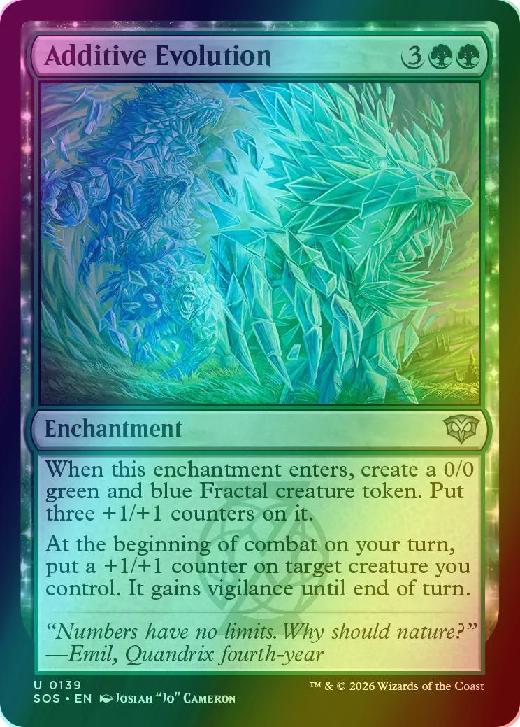 Additive evolution 139 – Magic Additive Evolution [139] [Secrets of Strixhaven] [Foil]
