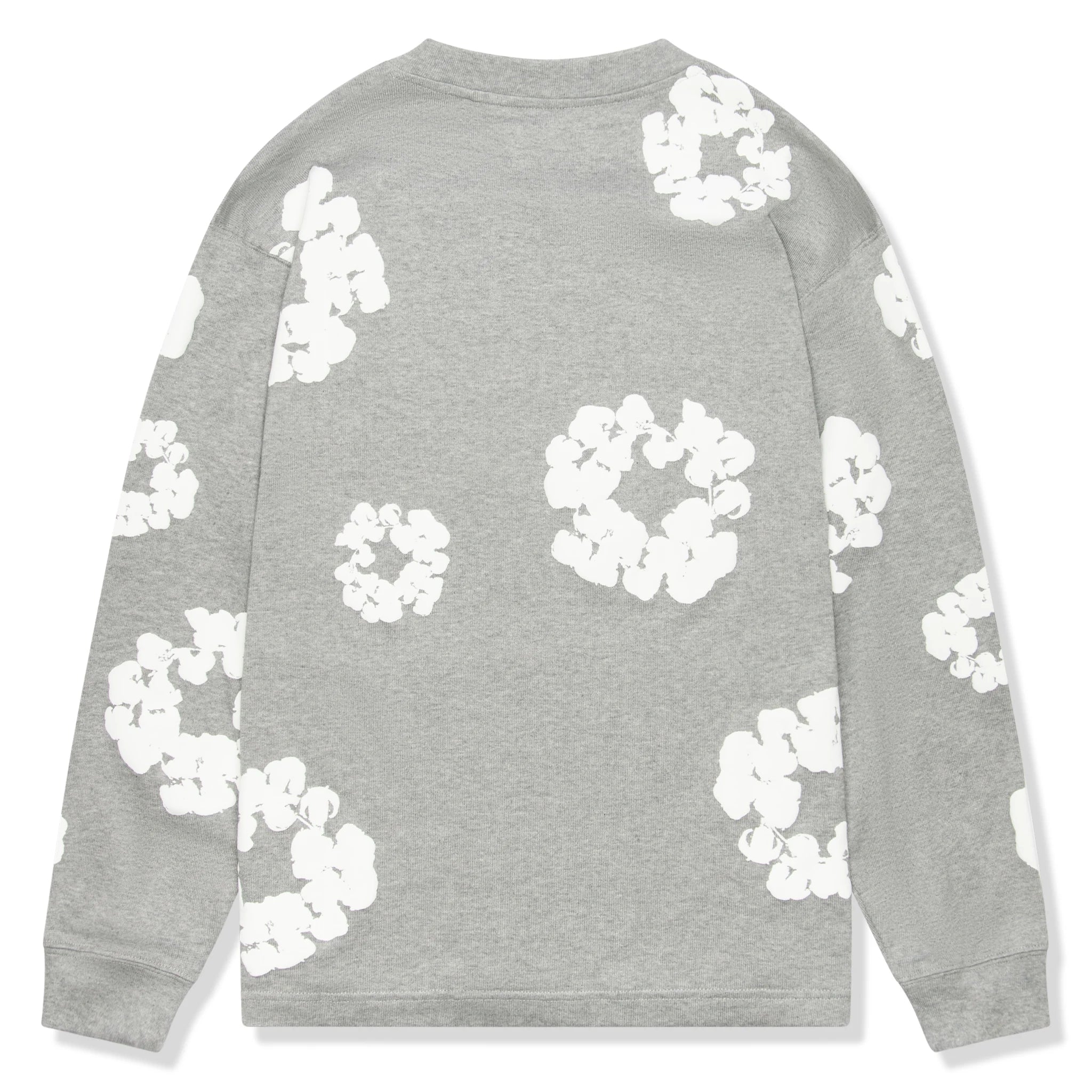 Denim Tears The Cotton Wreath Long-Sleeve Grey T Shirt - view 2