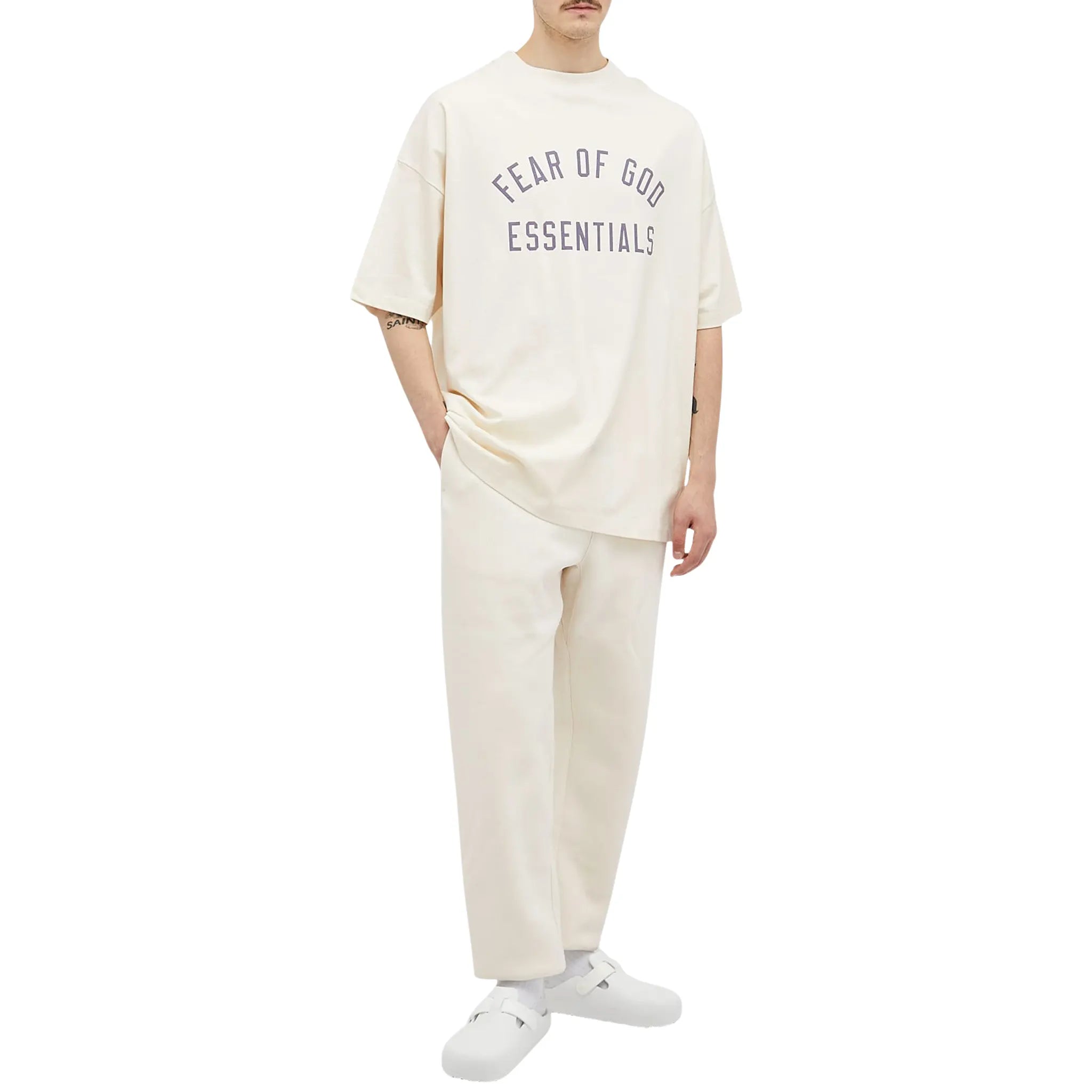Fear Of God Essentials Jersey Crewneck Shell T Shirt (FW24) - view 4