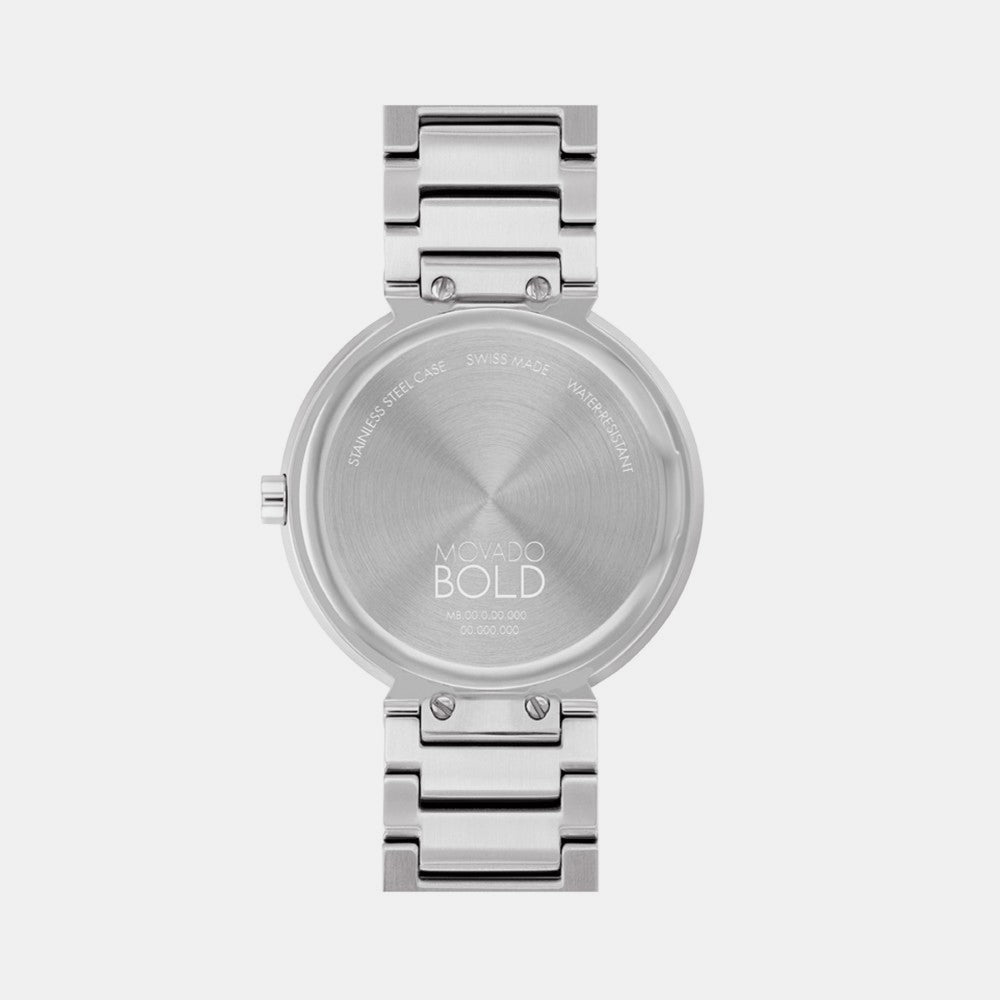 Movado Bold Women Quartz Silver Dial Analog Stainless Steel Watch 3601146 - view 3