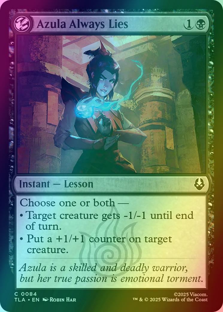 Magic Azula Always Lies [84] [Avatar: The Last Airbender] [Foil]
