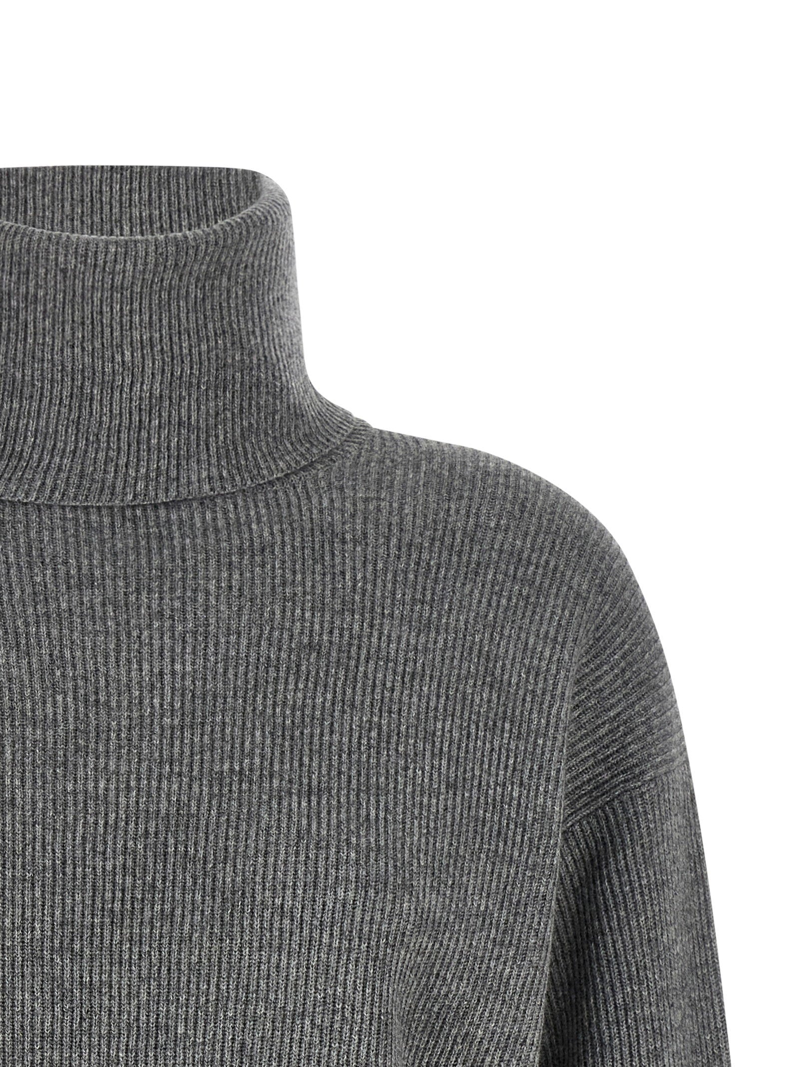 Brunello Cucinelli English Ribbed Sweater – 60% wv, 30% ws, 10% se - view 3