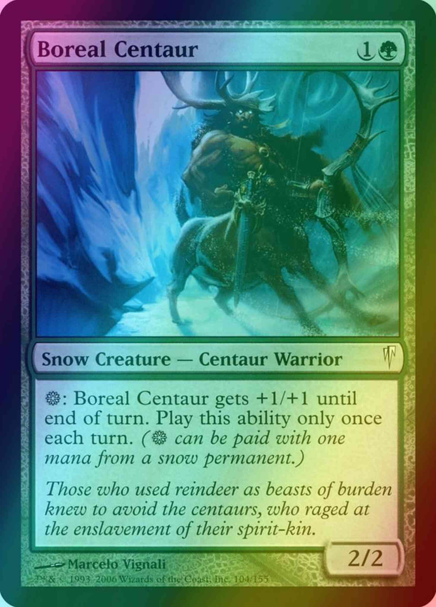 Boreal centaur 104 – Magic Boreal Centaur [104] [Coldsnap] [Foil]
