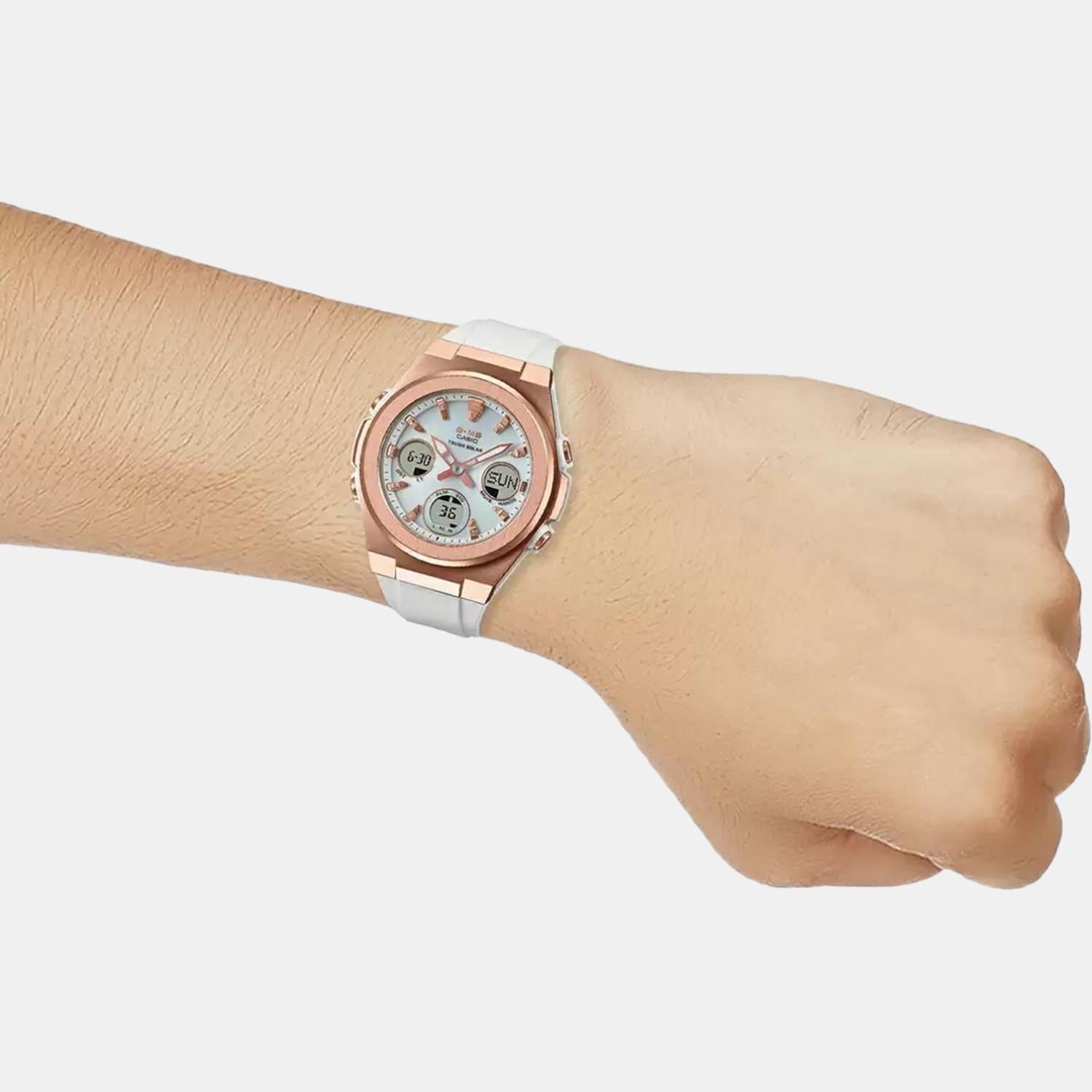 Casio Baby-G Women Quartz Silver Dial Analog-Digital Resin Watch BX187 - view 7