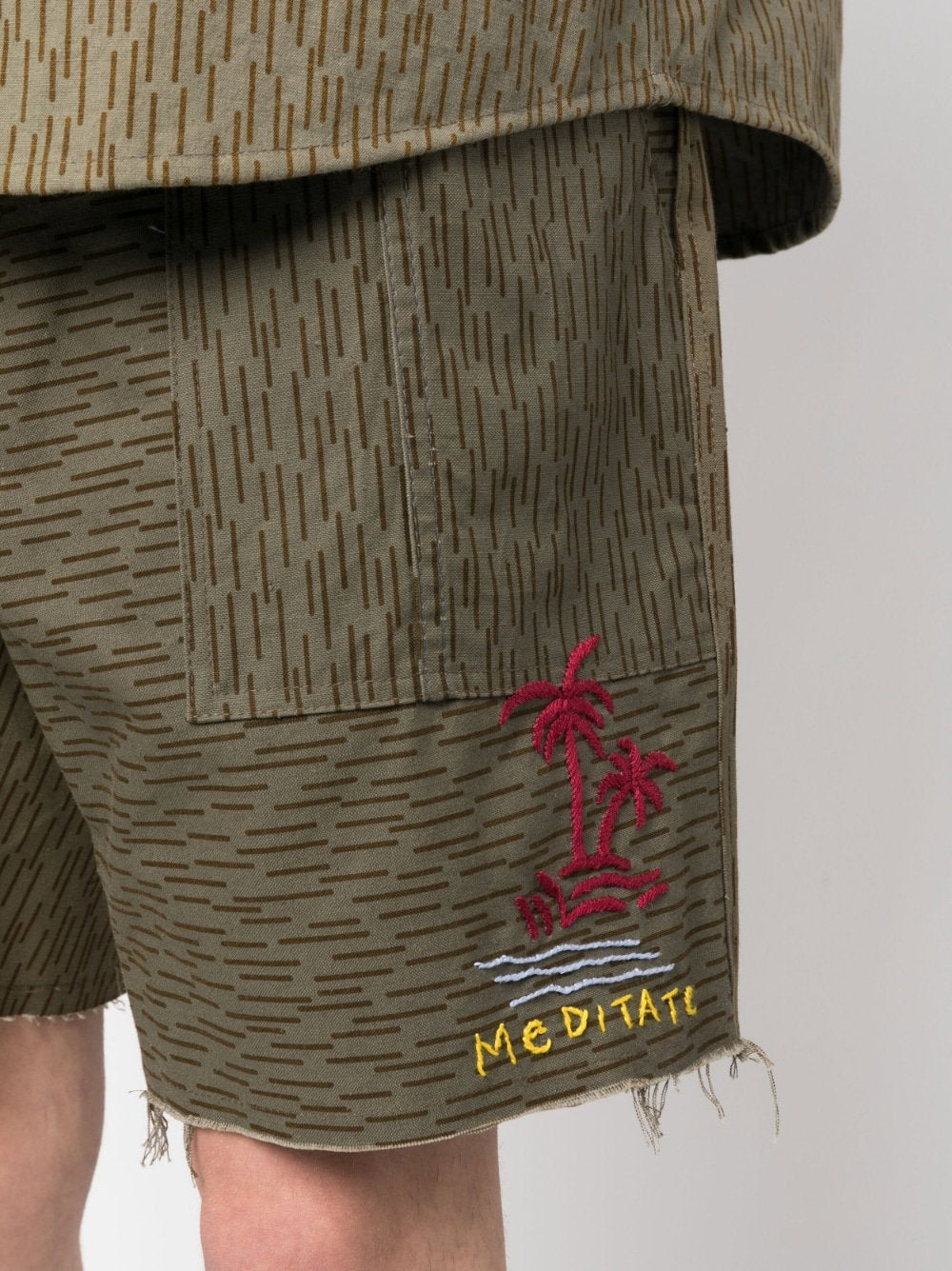President'S Camouflage print shorts – 100% Cotton - view 4