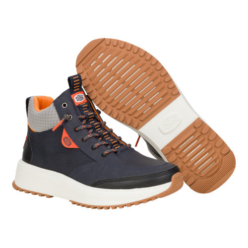 HEYDUDE shoes Tahoe Explore - Navy/Orange – Men's - view 3