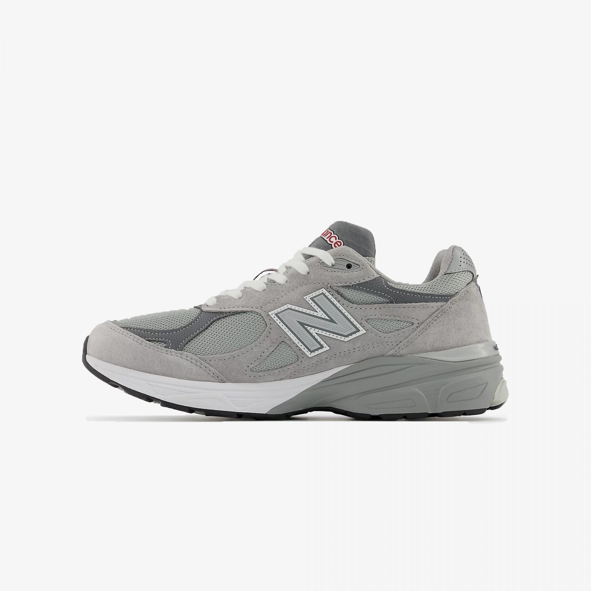 New Balance | 990V3 { GREY/RED - view 2