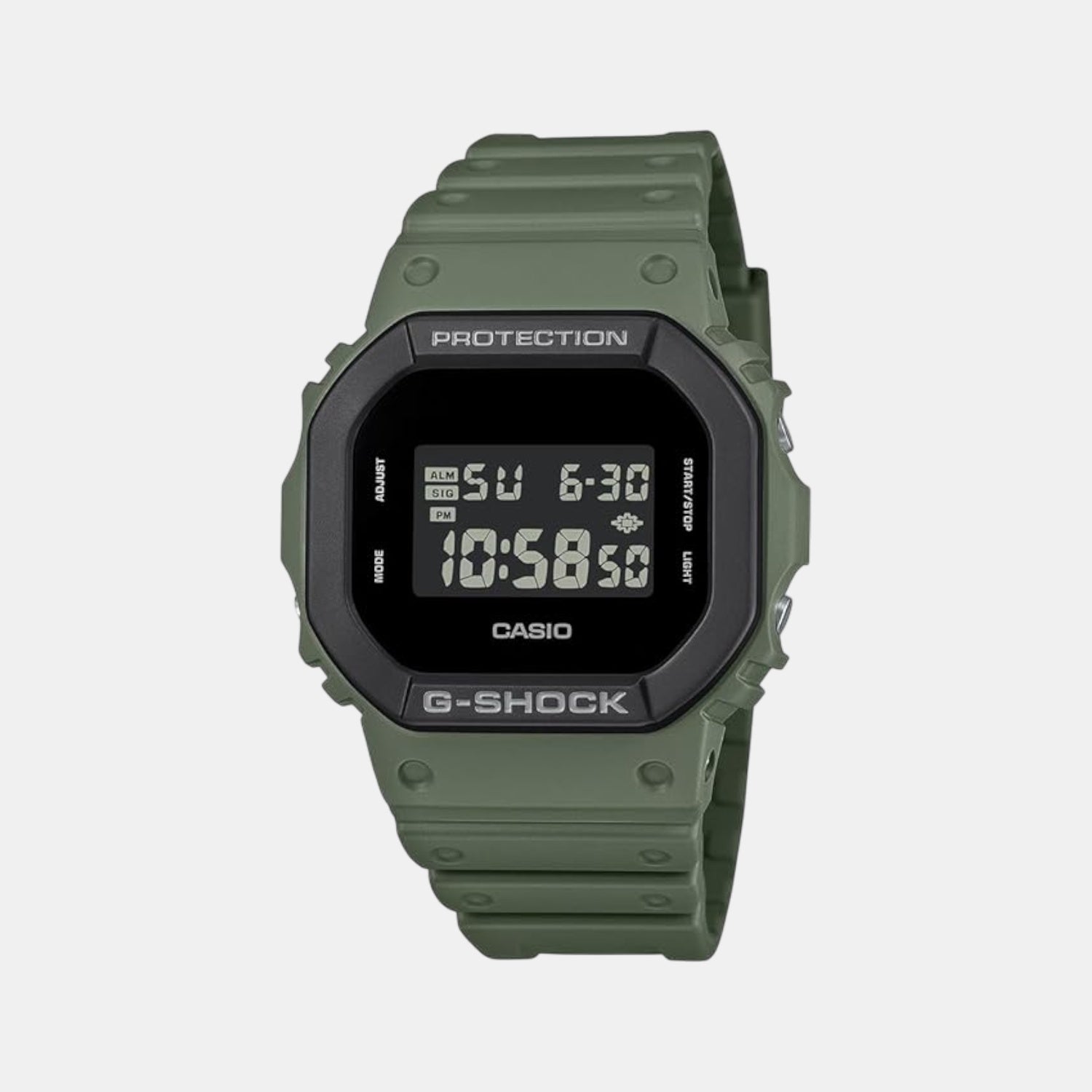 Casio G-Shock Men Quartz Black Dial Digital Resin Watch G1646