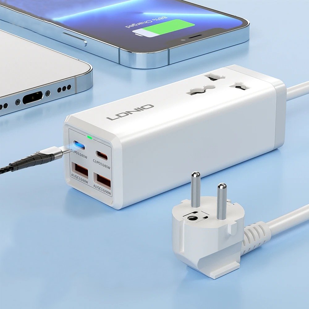 Million Cases LDNIO RapidCharge Pro 65W Desktop Charging Station