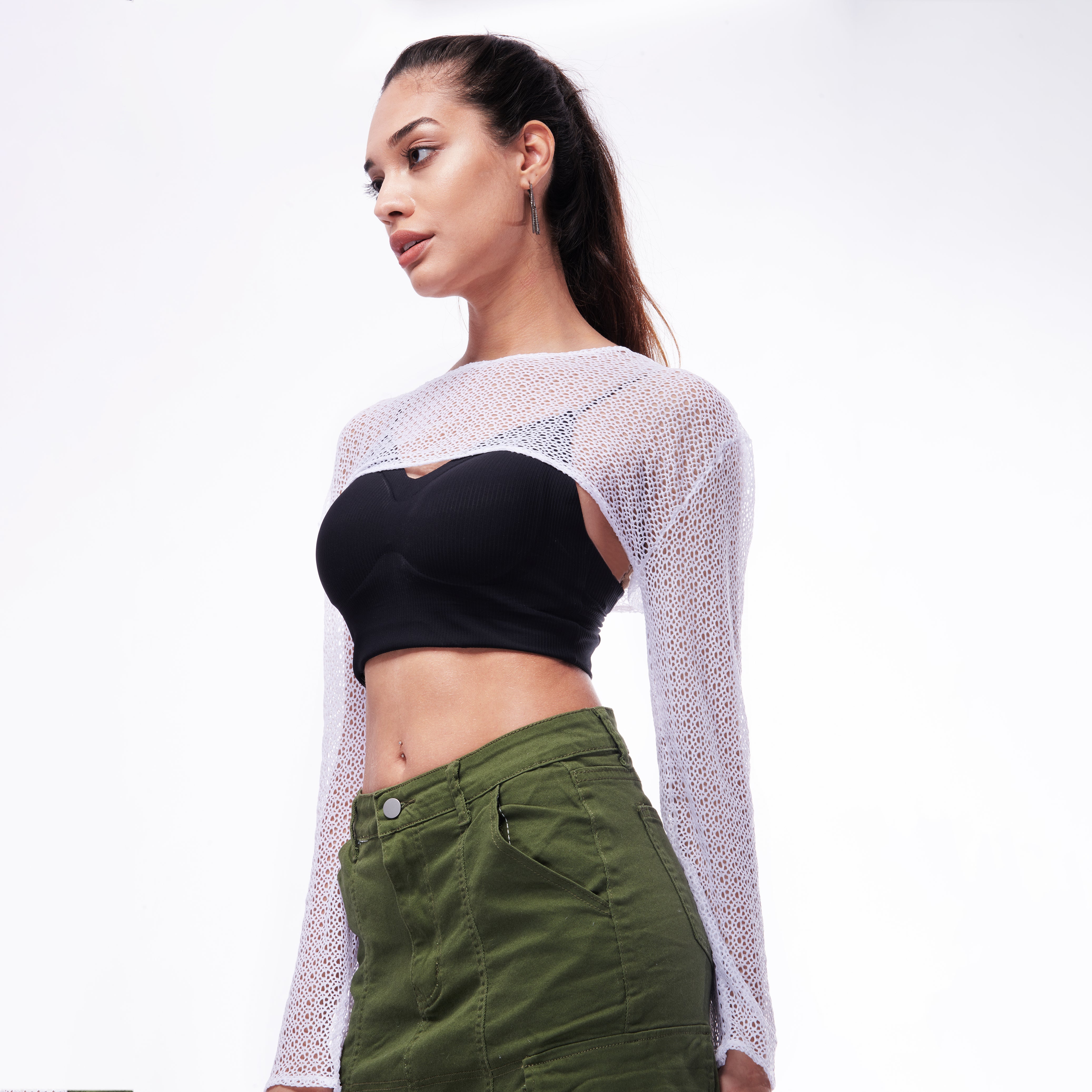 Baddie White Crochet Sleeves - view 4