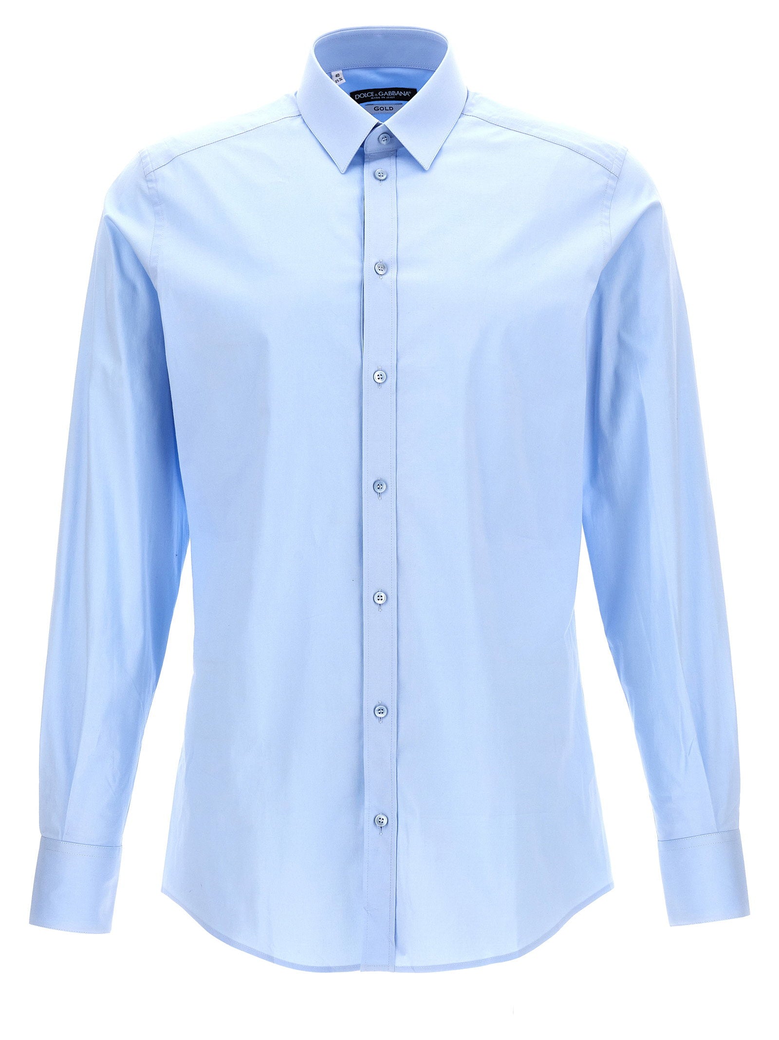 Dolce & Gabbana Dg Essential Shirt – 97% cotton 3% elastane