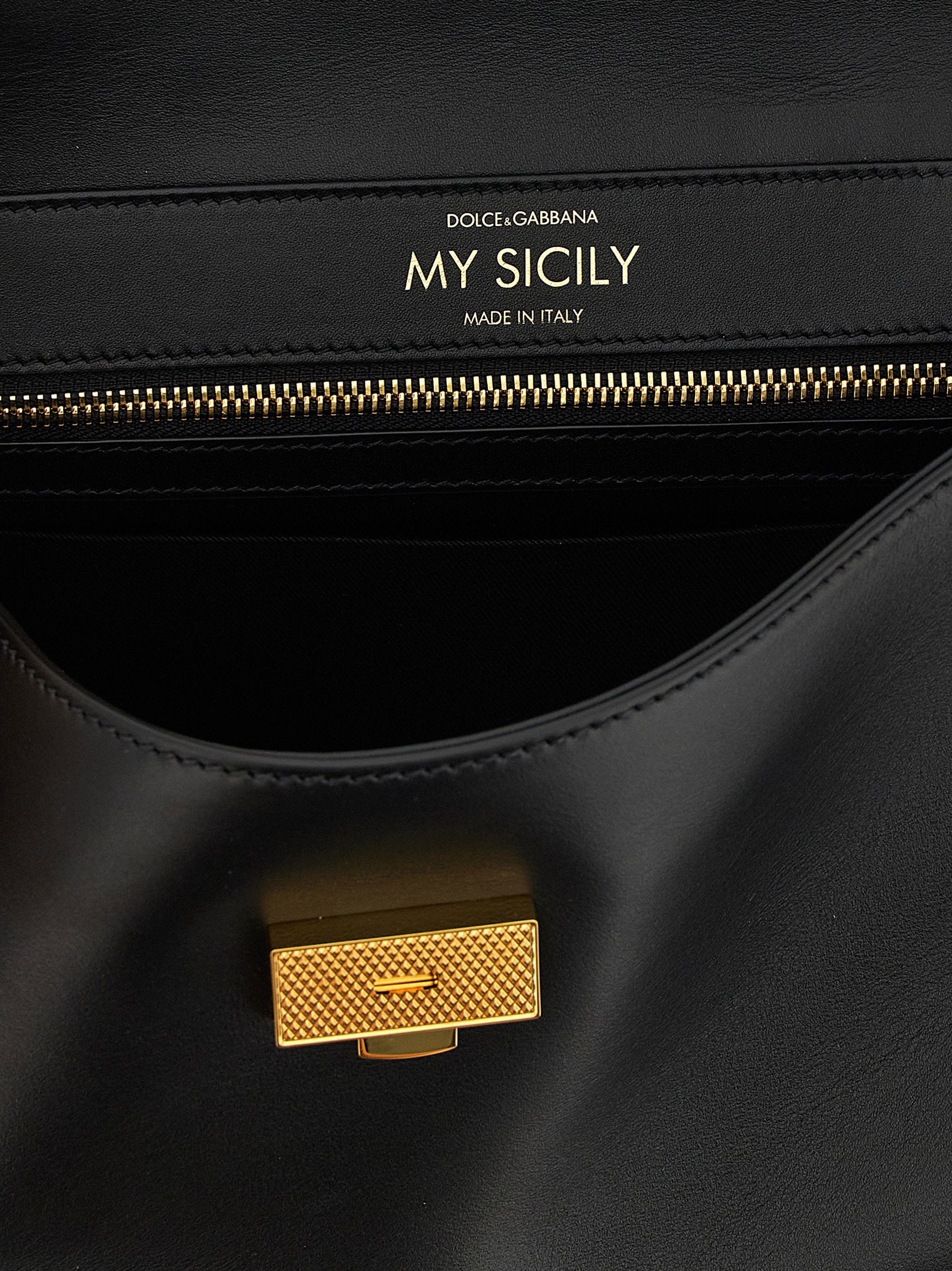 Dolce & Gabbana Medium ‘my Sicily’ Handbag – 95% calf leather 5% pvc - view 4