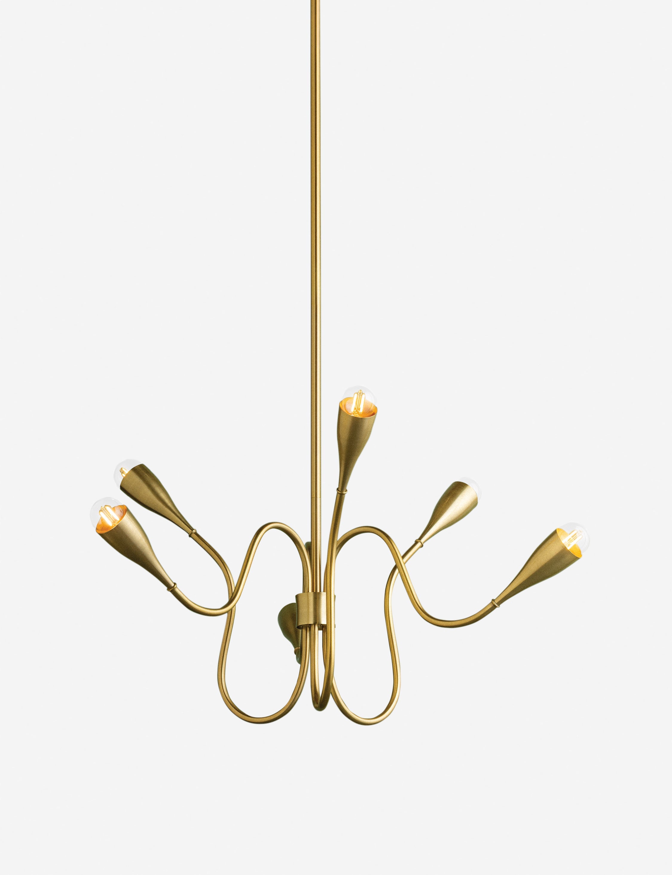 Lulu and Georgia Mabon Chandelier – Aged Brass