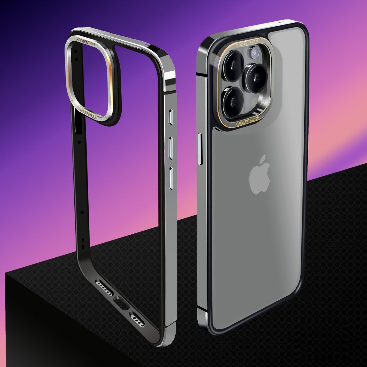 Million Cases iPhone 14 Series Aluminium Defense Shield Anti Drop Frame - view 4