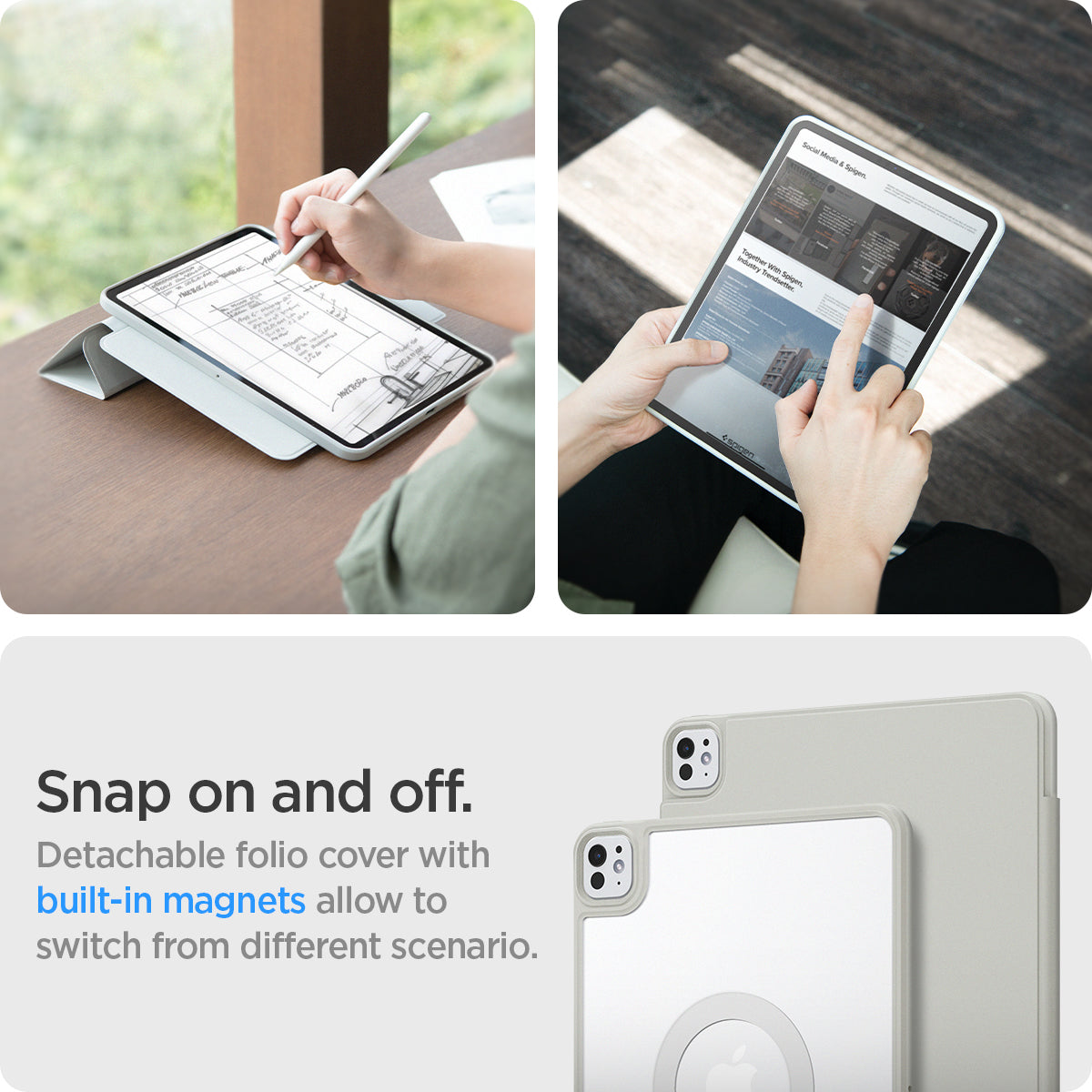 iPad Pro Series - Air Skin Pro OneTap – Gray - view 17