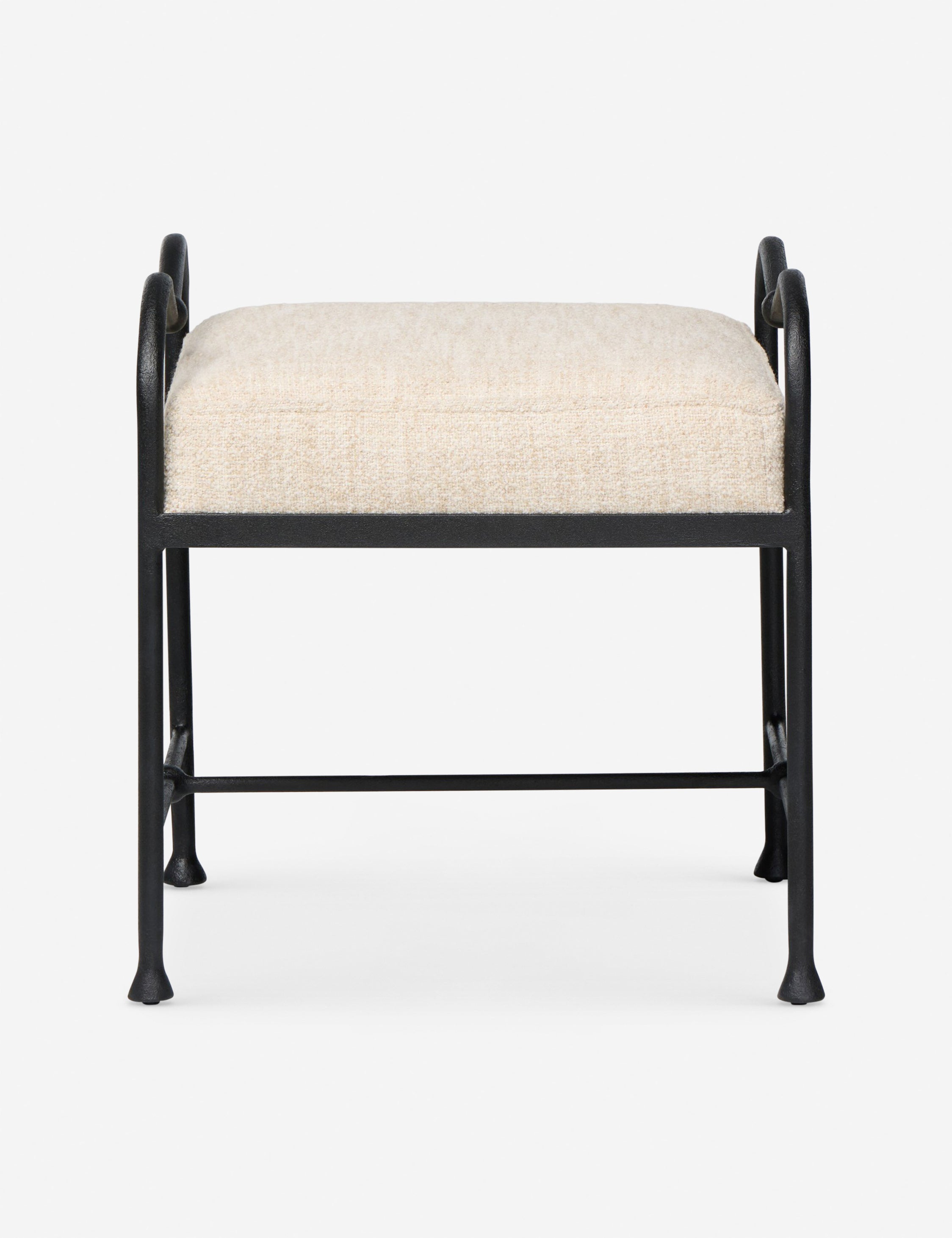 Lulu and Georgia Belita Stool – Cream