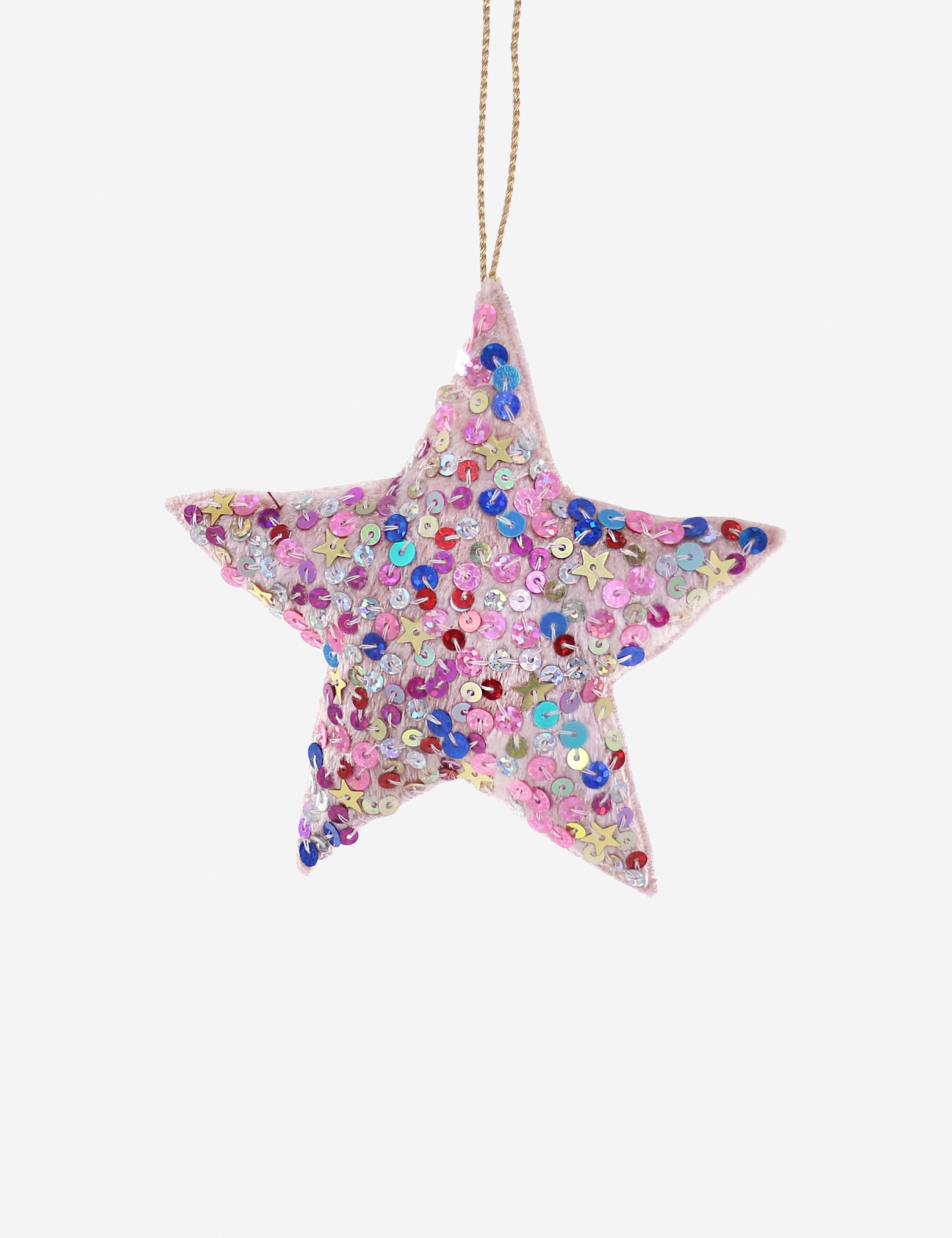 Lulu and Georgia Magpie Sequin Star Ornament by Cody Foster and Co