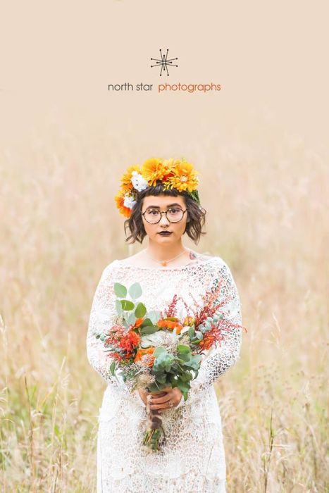 fiftyflowers.com Bold Wildflower Wedding