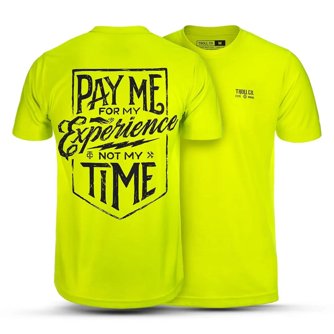 Radial Pay Me Tee – Bright Lime