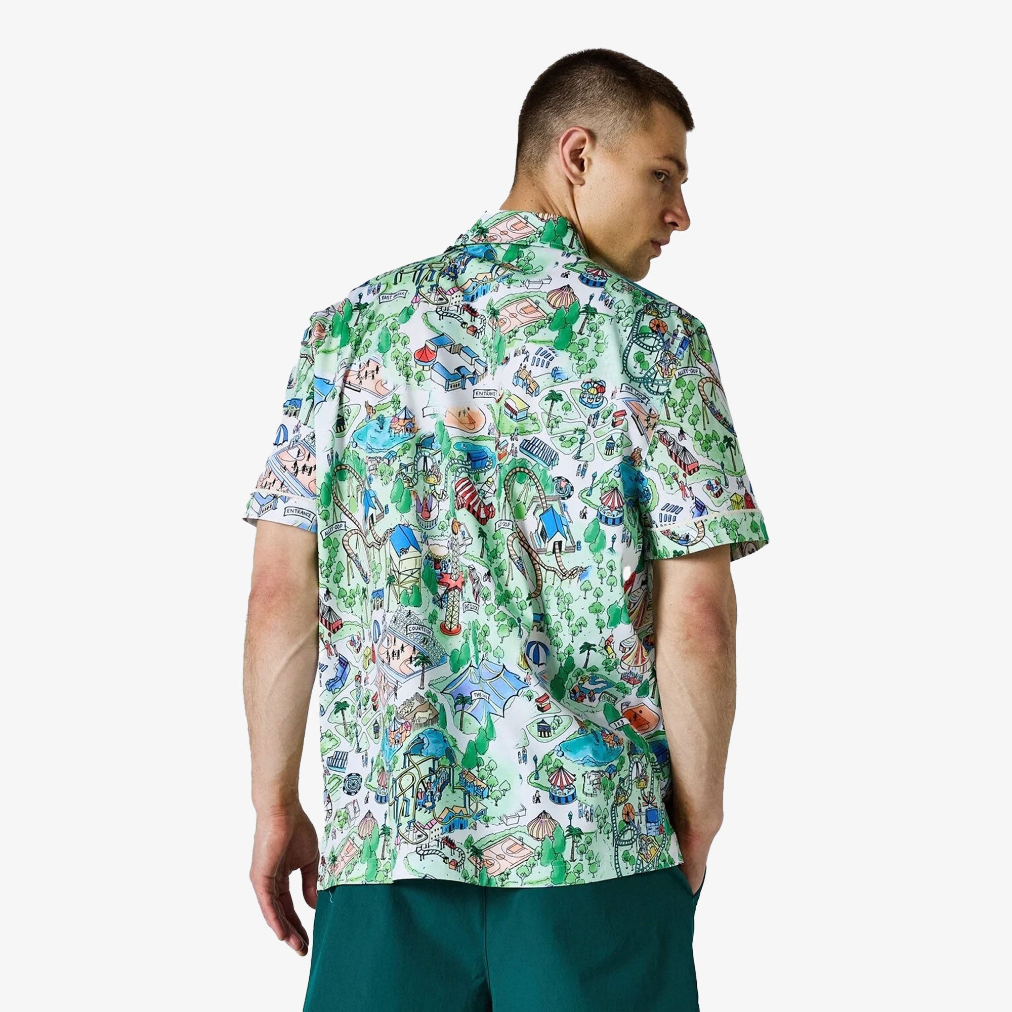 Puma | The Fairgrounds Resort Basketball Top { Ivory-aop - view 2