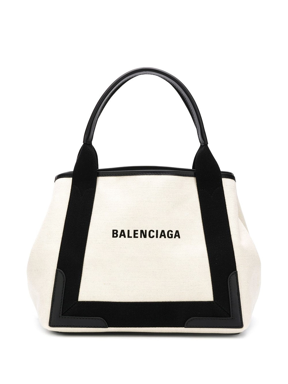 Balenciaga canvas tote with removable pouch – Outer: Cotton 100%