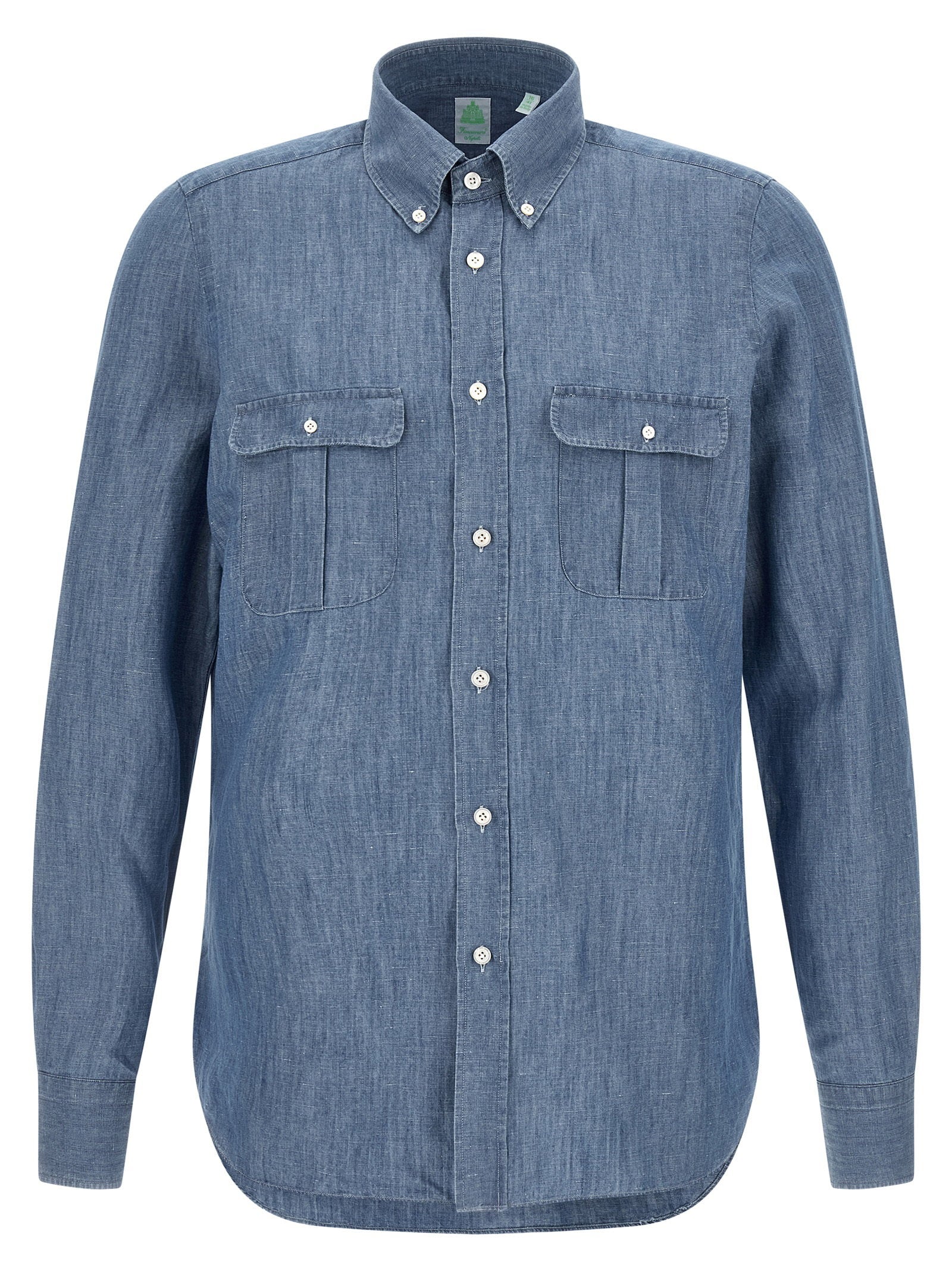 Finamore Zurigo Shirt – 63% cotton, 37% linen