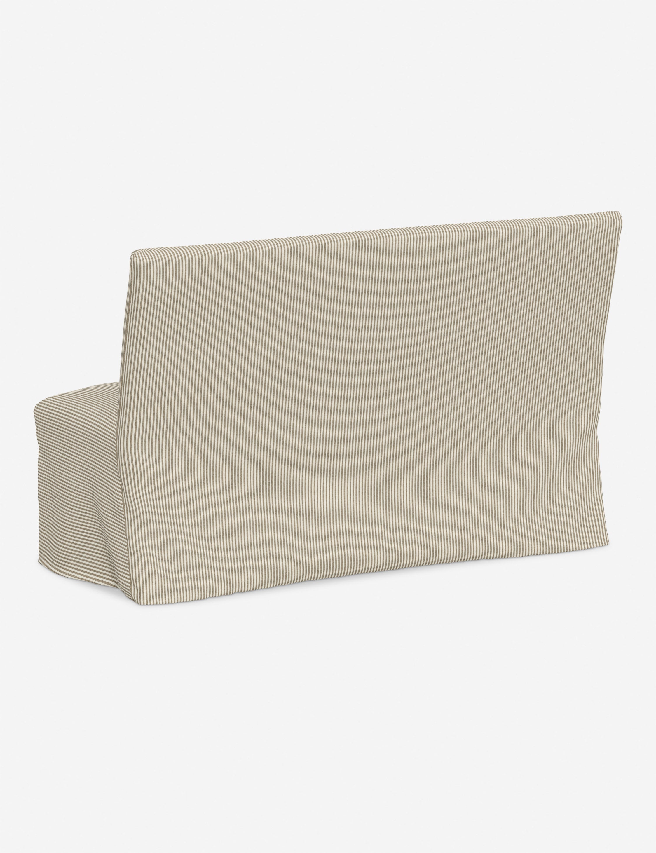 Lulu and Georgia Haddan Slipcover Dining Bench - view 92
